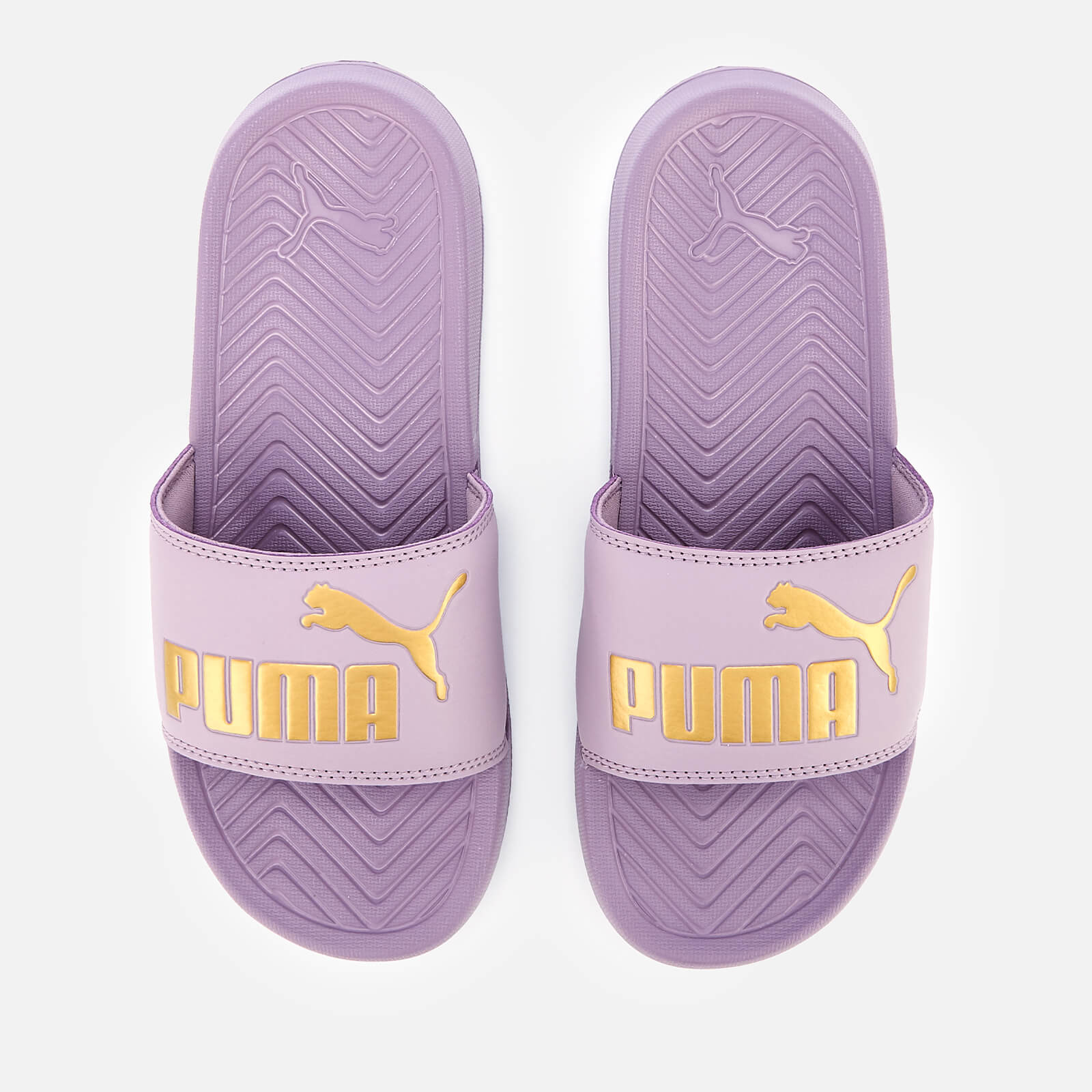 Puma sandals women purple