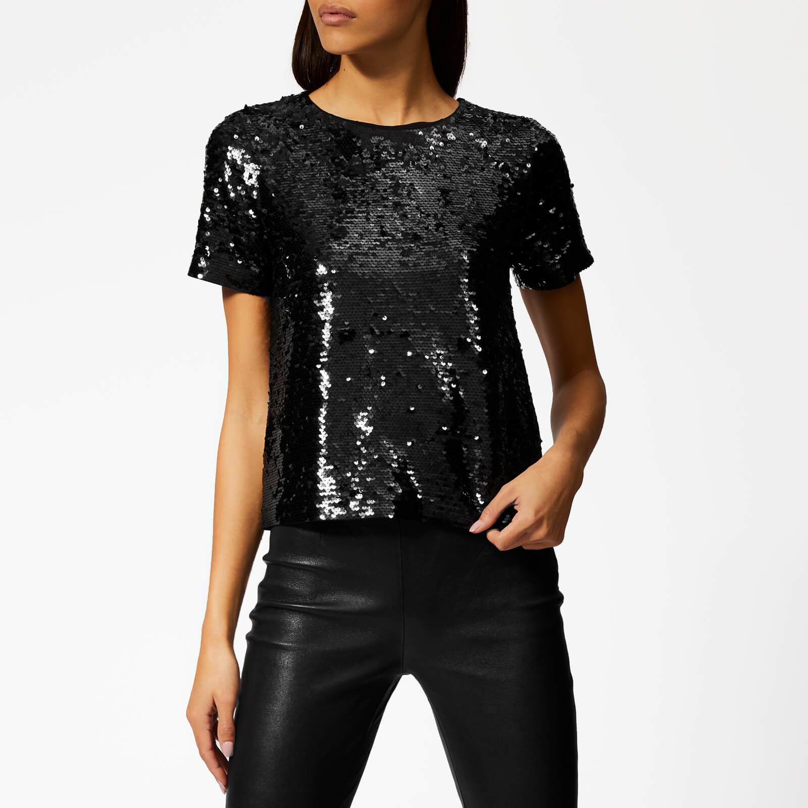 michael kors shirts womens black