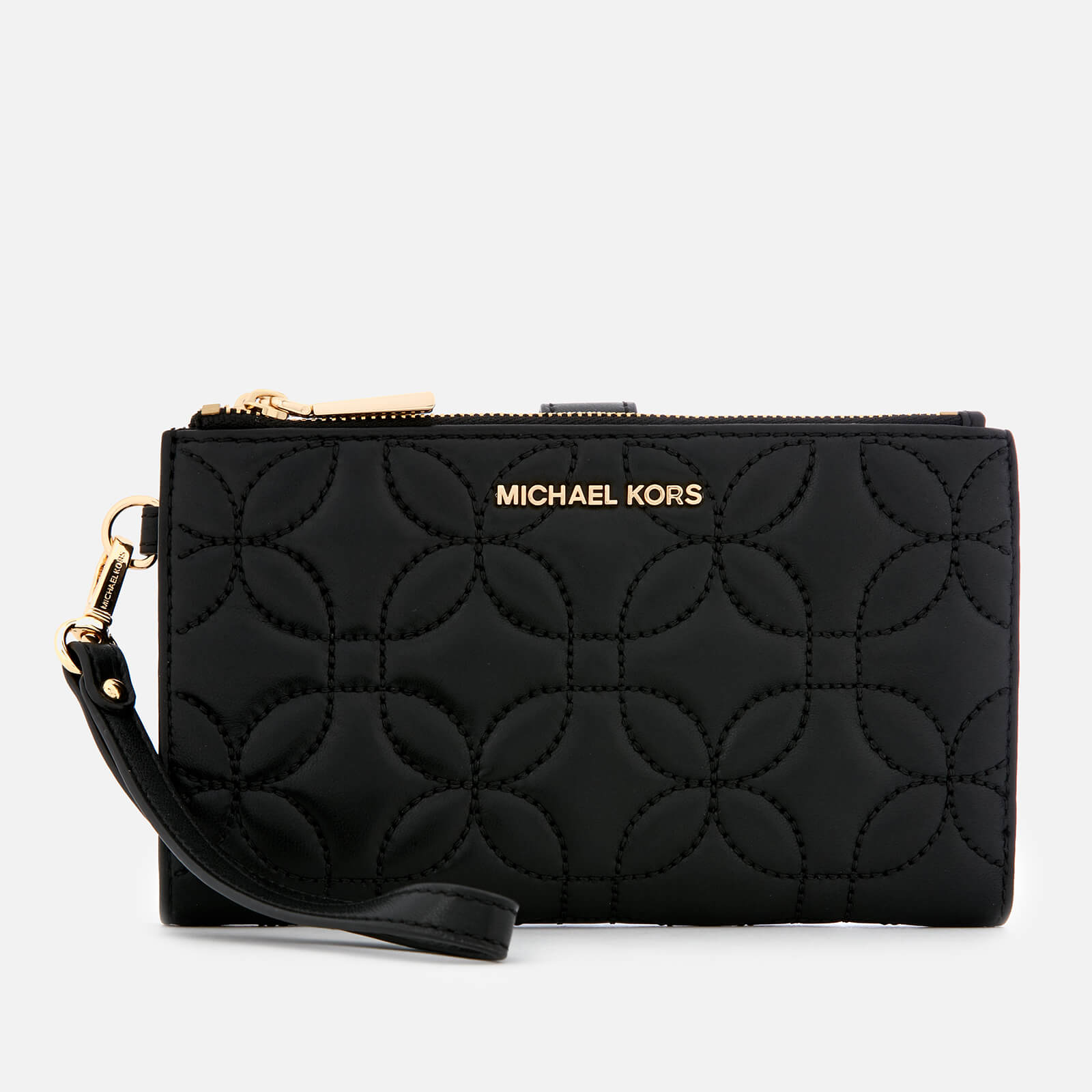 michael kors black wristlet