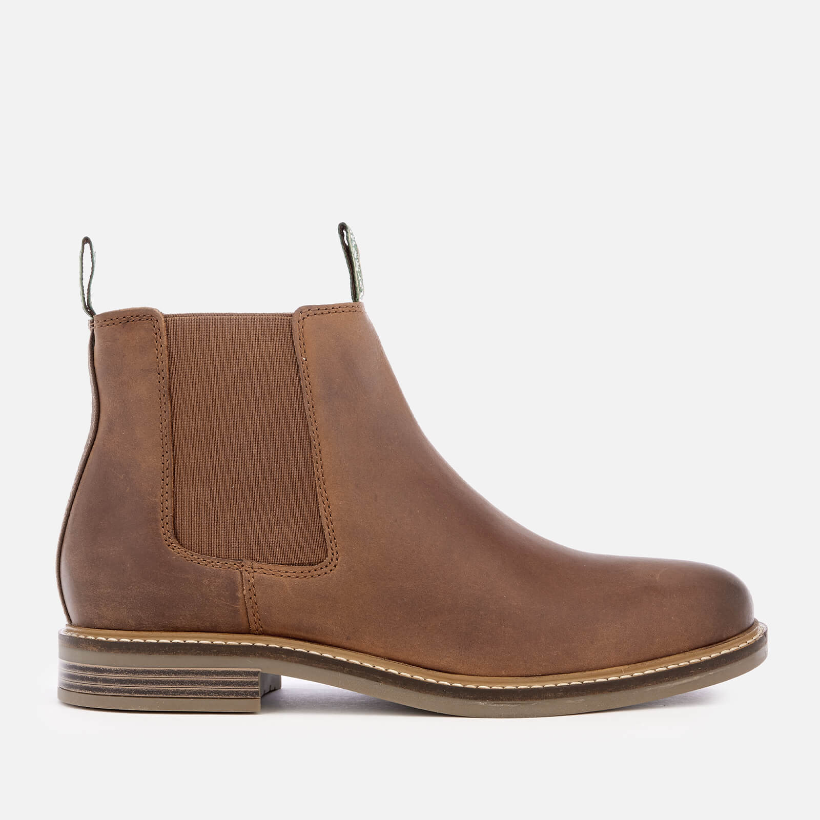barbour farsley chelsea boots dark tan