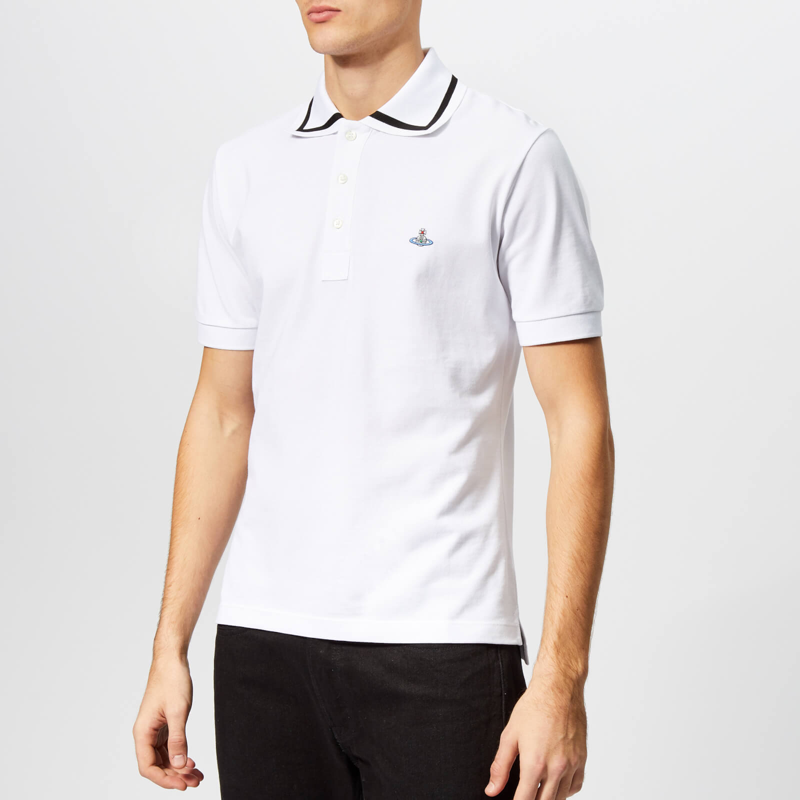 vivienne westwood polo shirt white