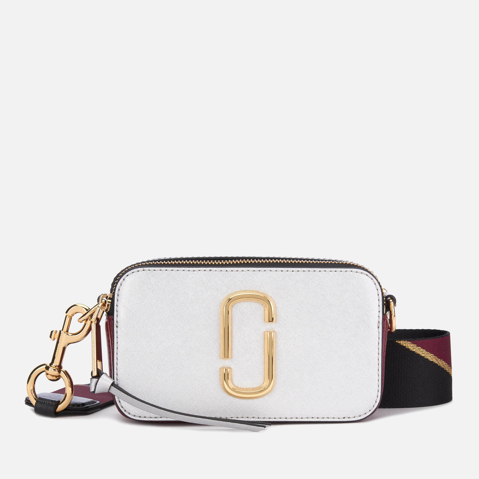 marc jacobs silver crossbody bag