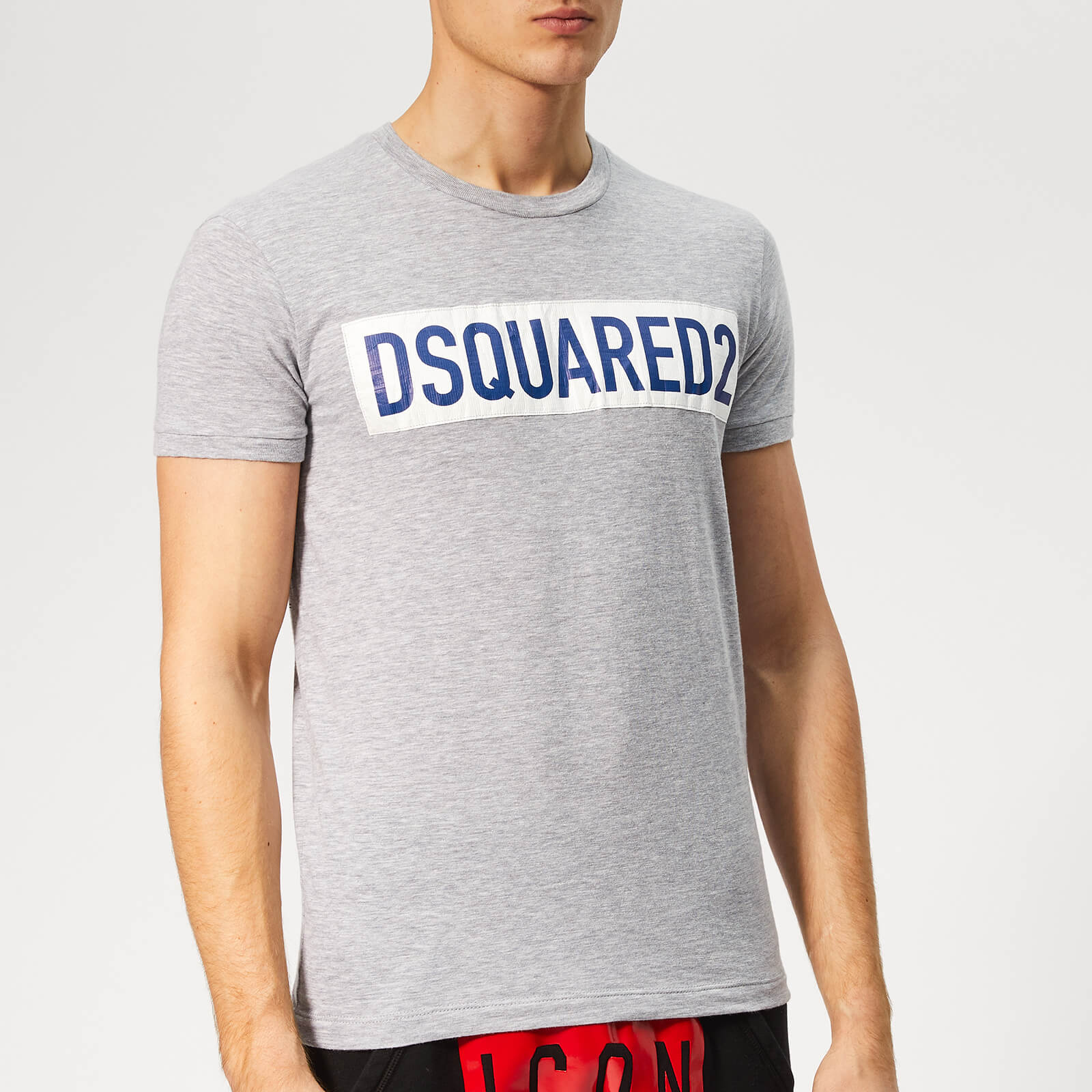 dsquared box logo t shirt
