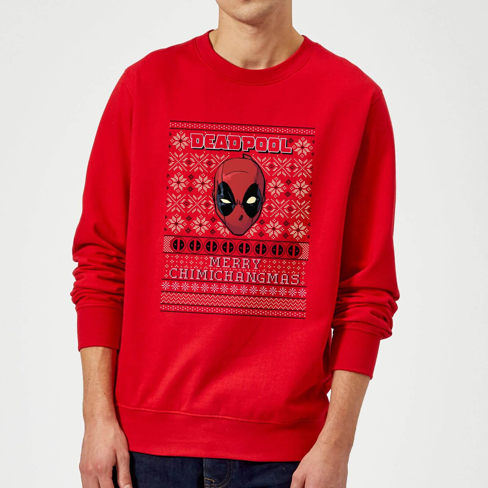 deadpool christmas sweatshirt