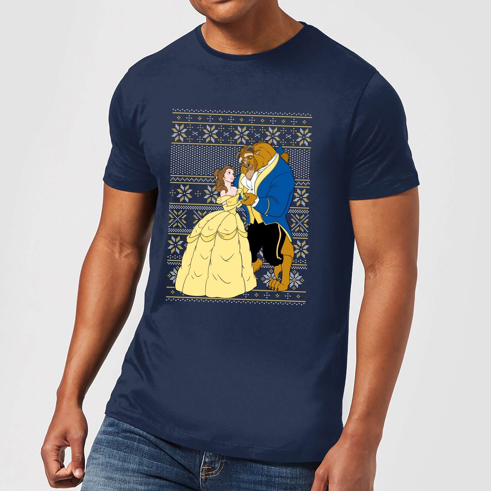 men's beauty and the beast shirt