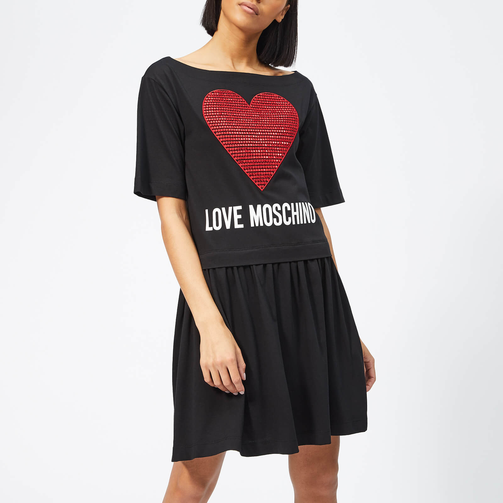 moschino sequin dress