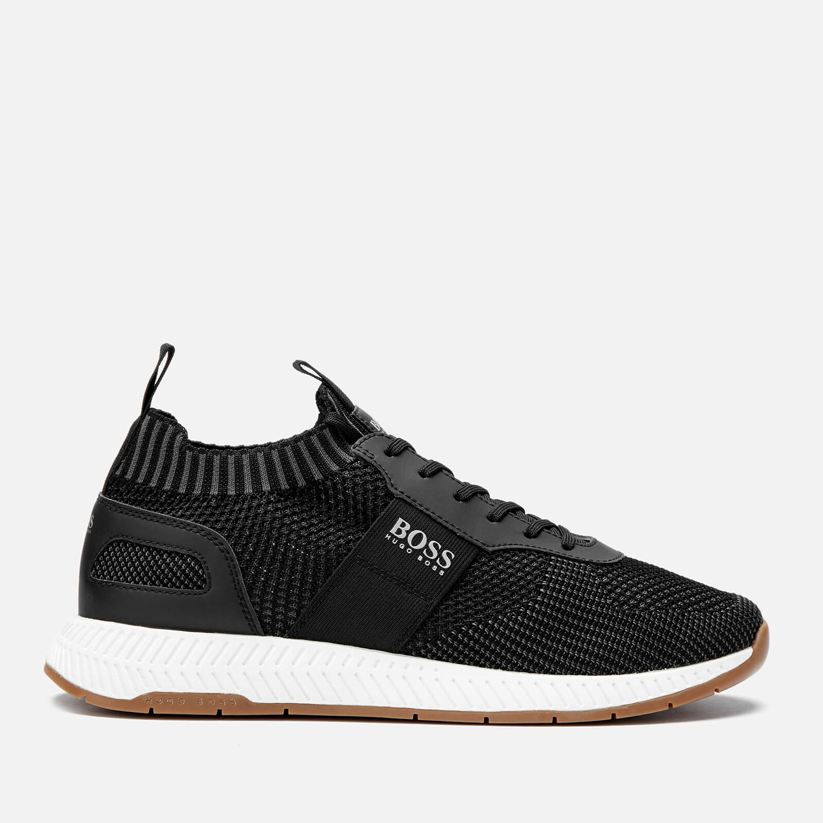 hugo boss parkour knit runner trainer