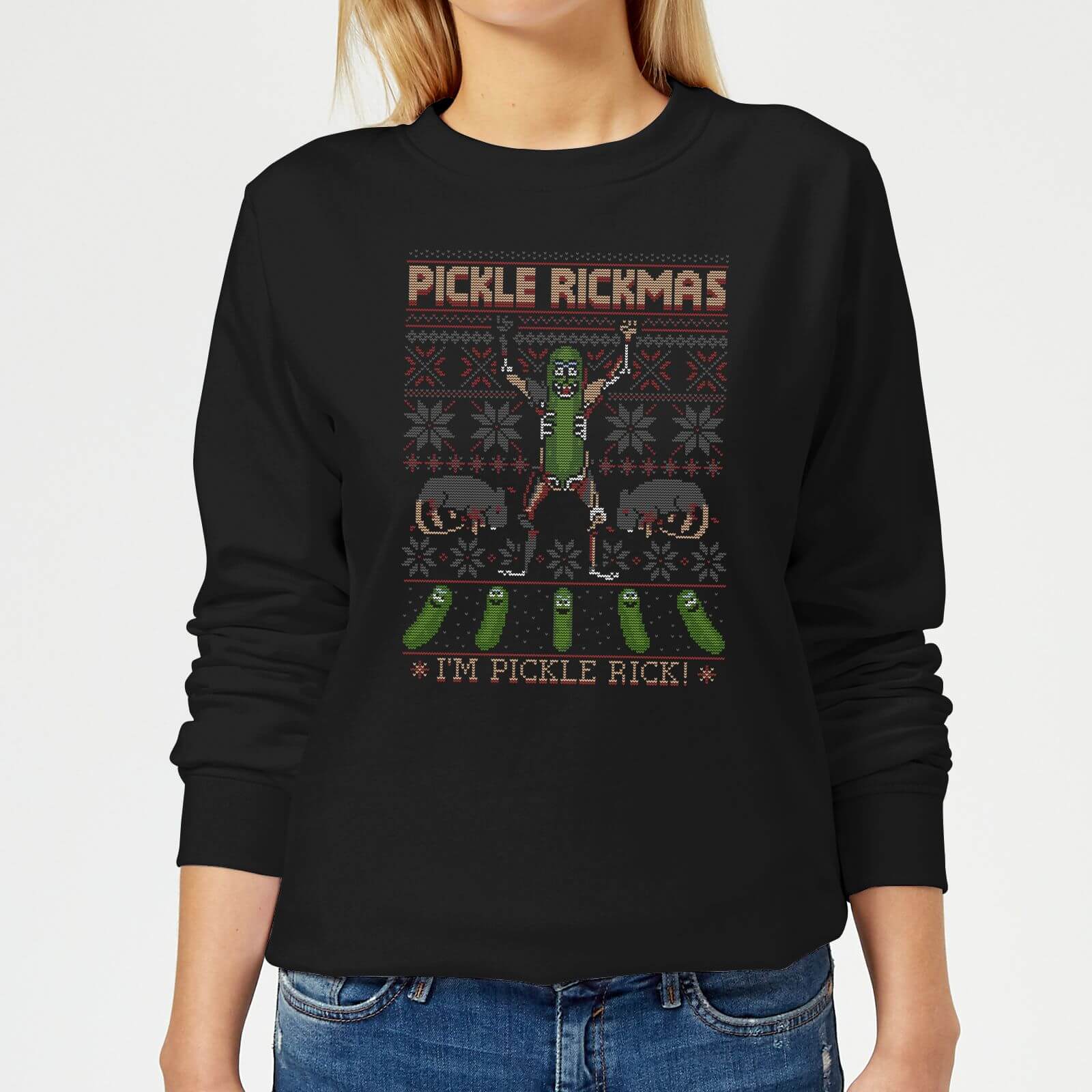 pickle rick christmas jumper