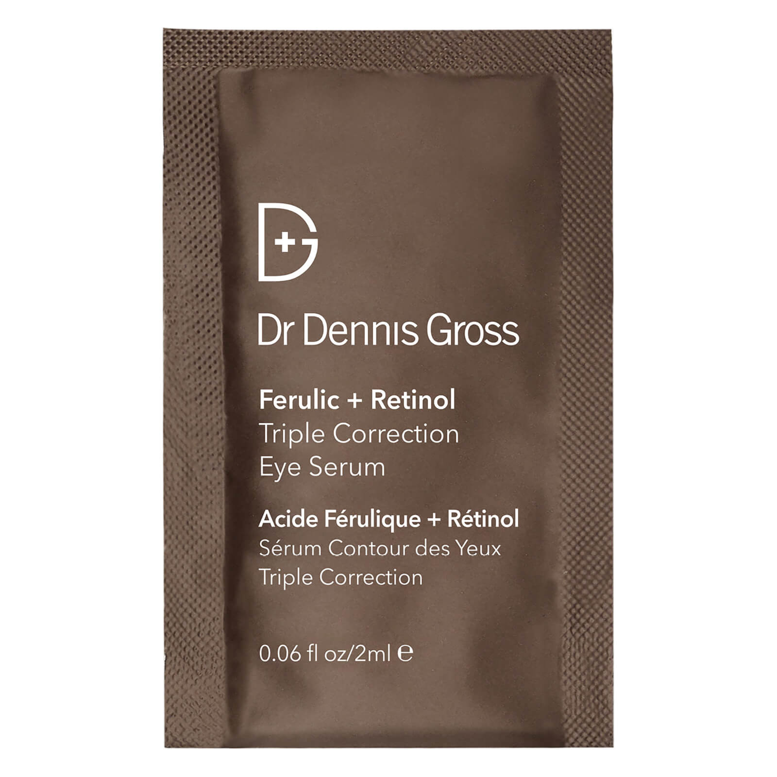 Dr Dennis Gross Skincare Sample Ferulic Retinol Triple Correction Eye Serum Free Delivery