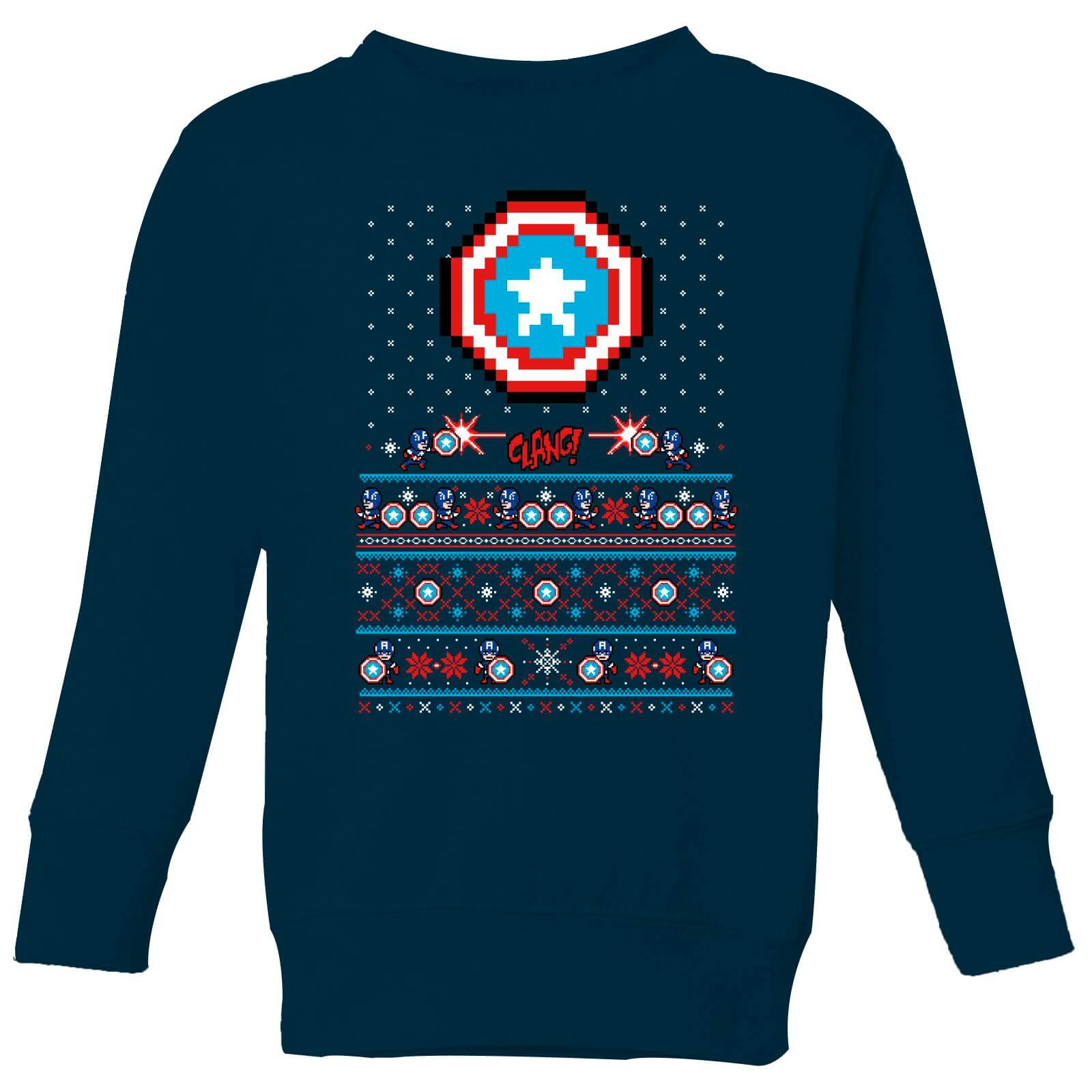 captain america christmas jumper