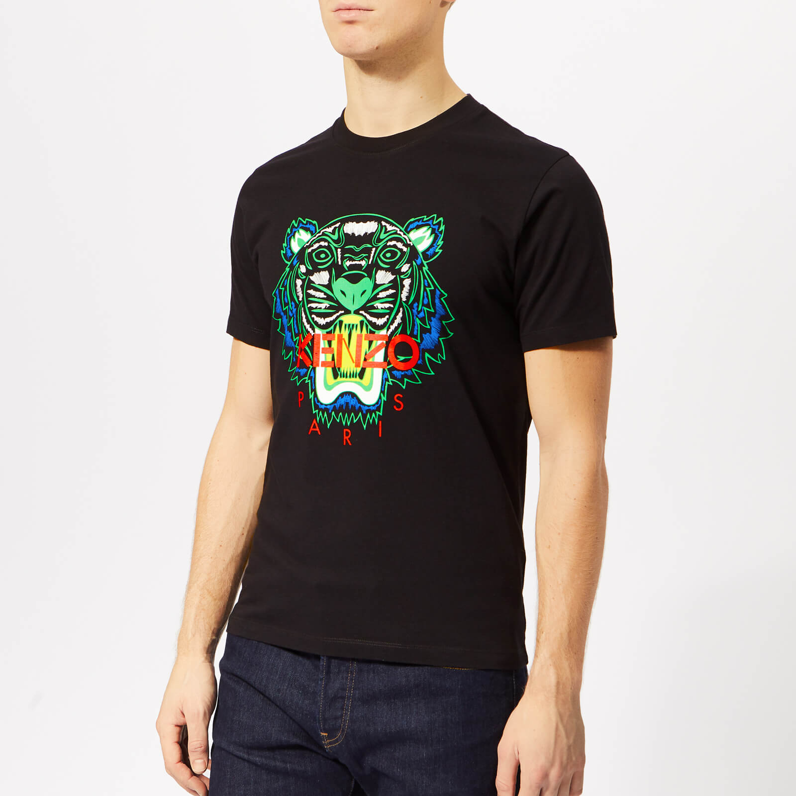 mens black kenzo t shirt