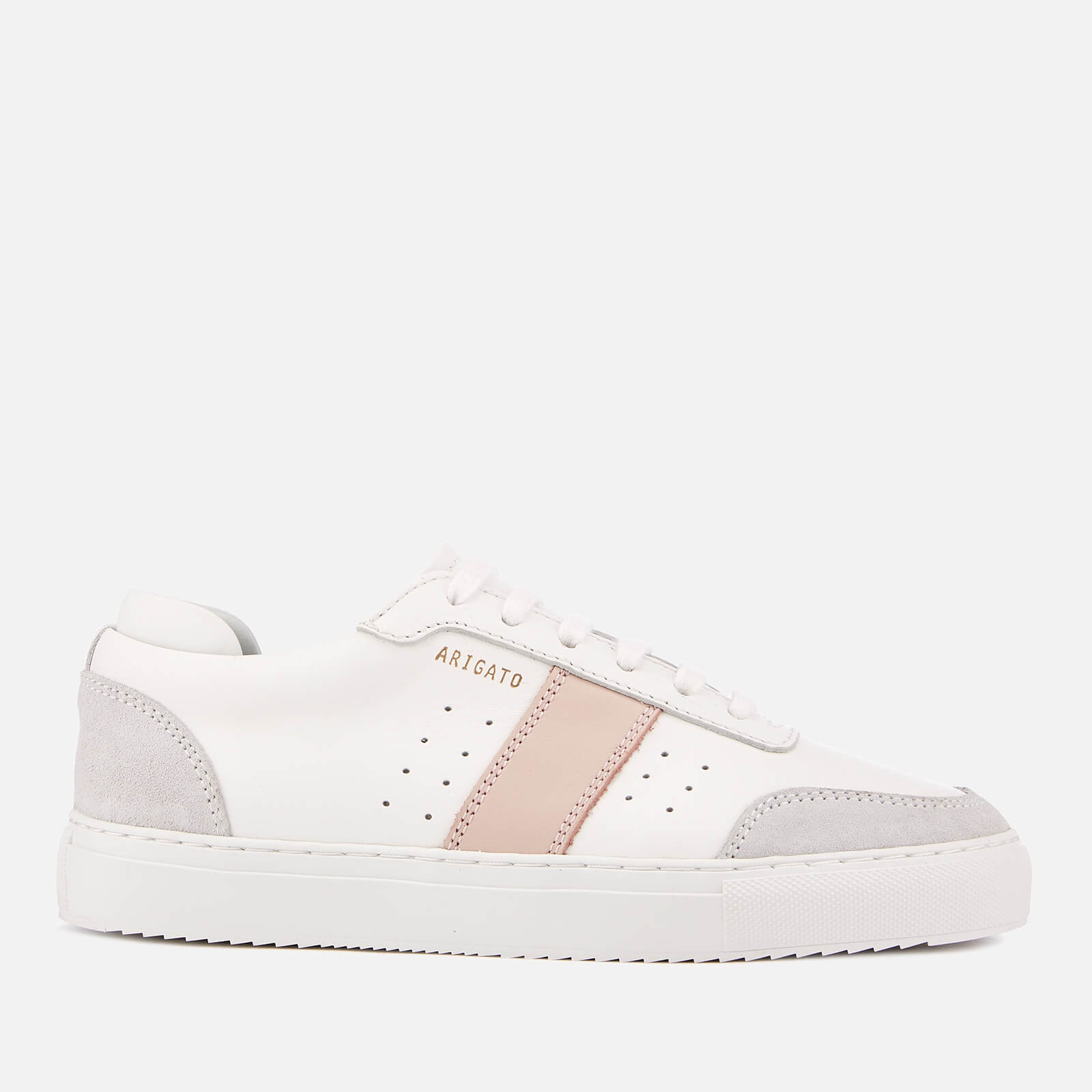 axel arigato pink sneakers
