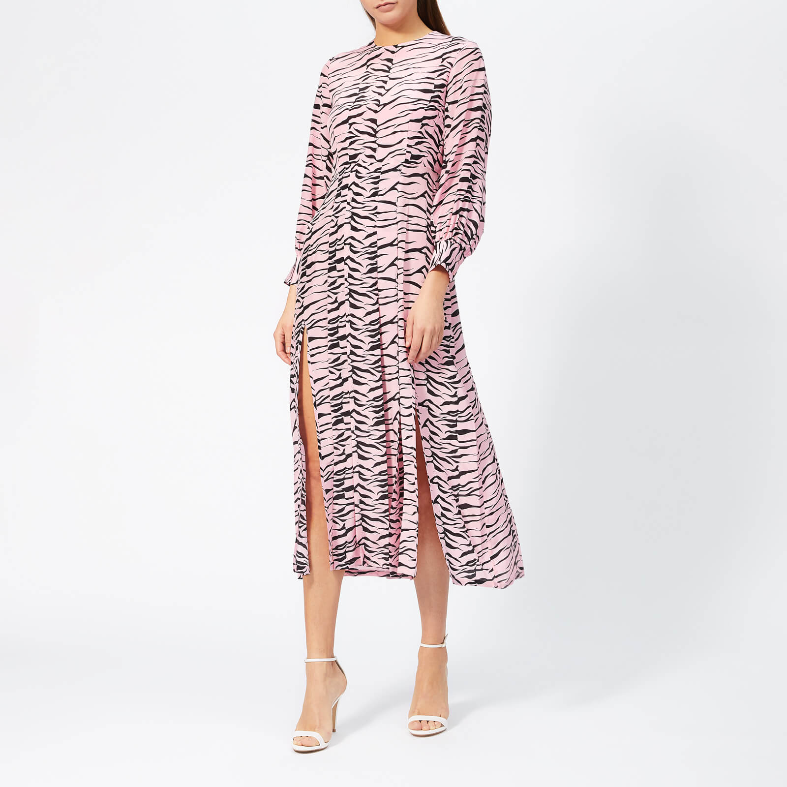 Rixo pink tiger dress Clearance