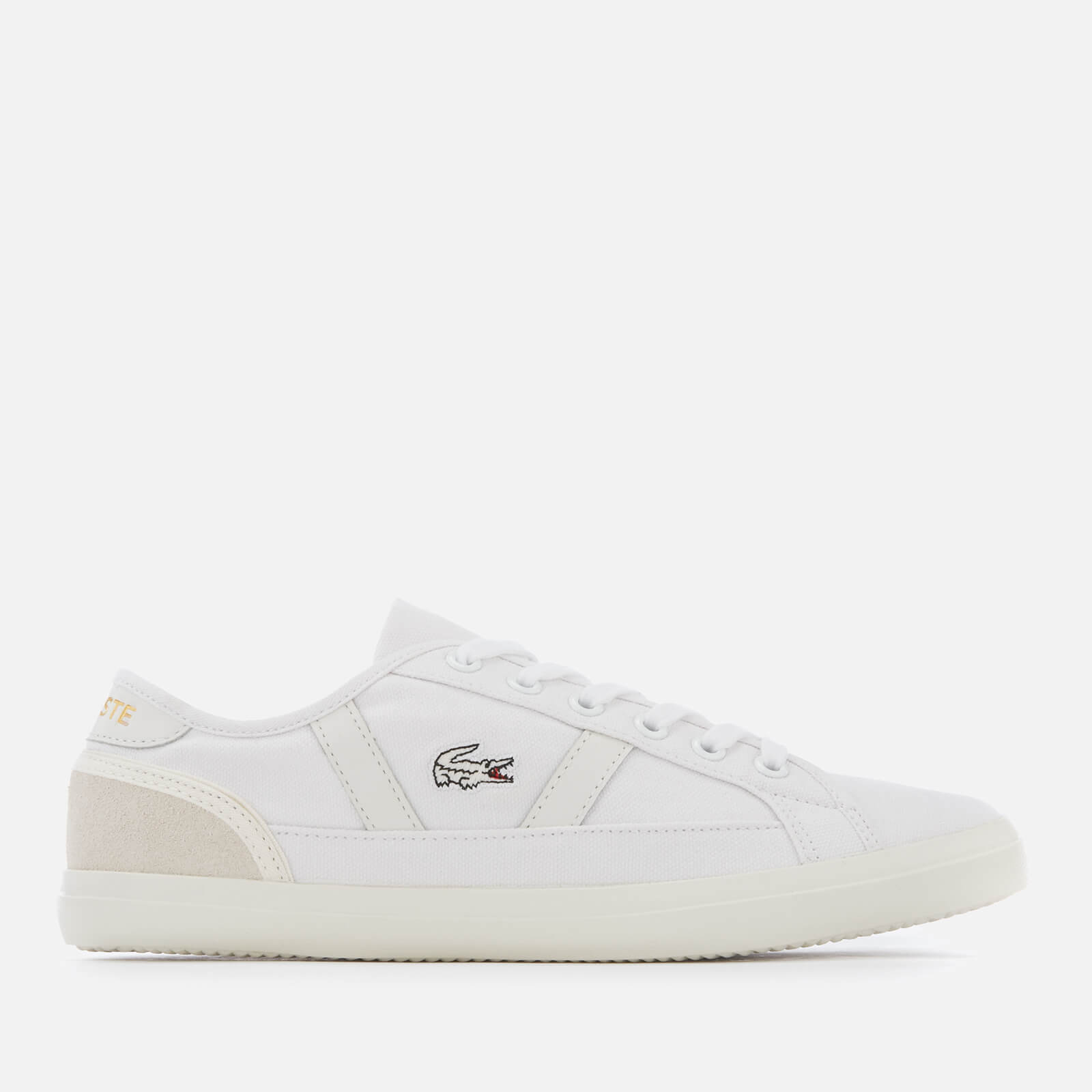 white lacoste womens trainers