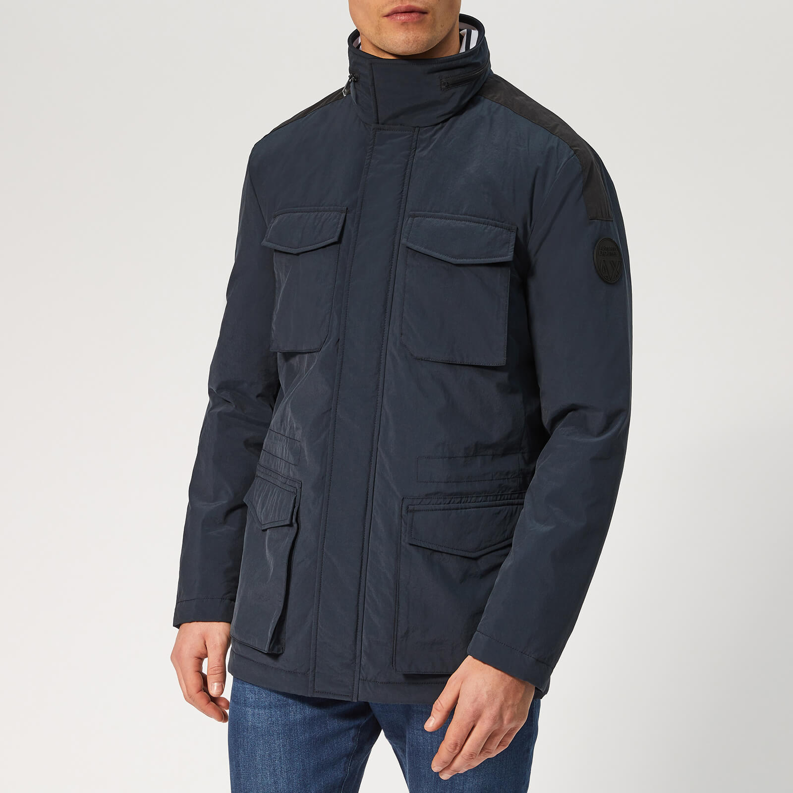 armani exchange navy jacket