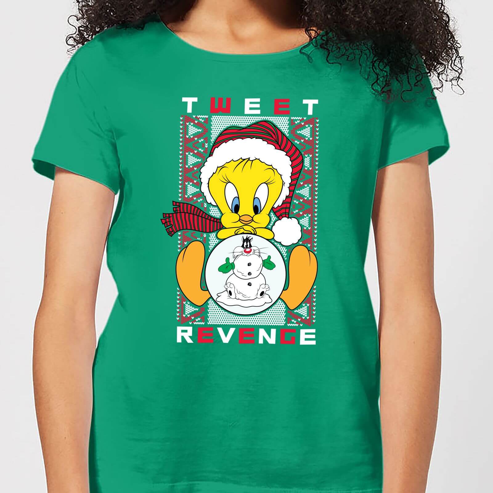 Looney Tunes Tweety Pie Tweet Revenge Women S Christmas T Shirt