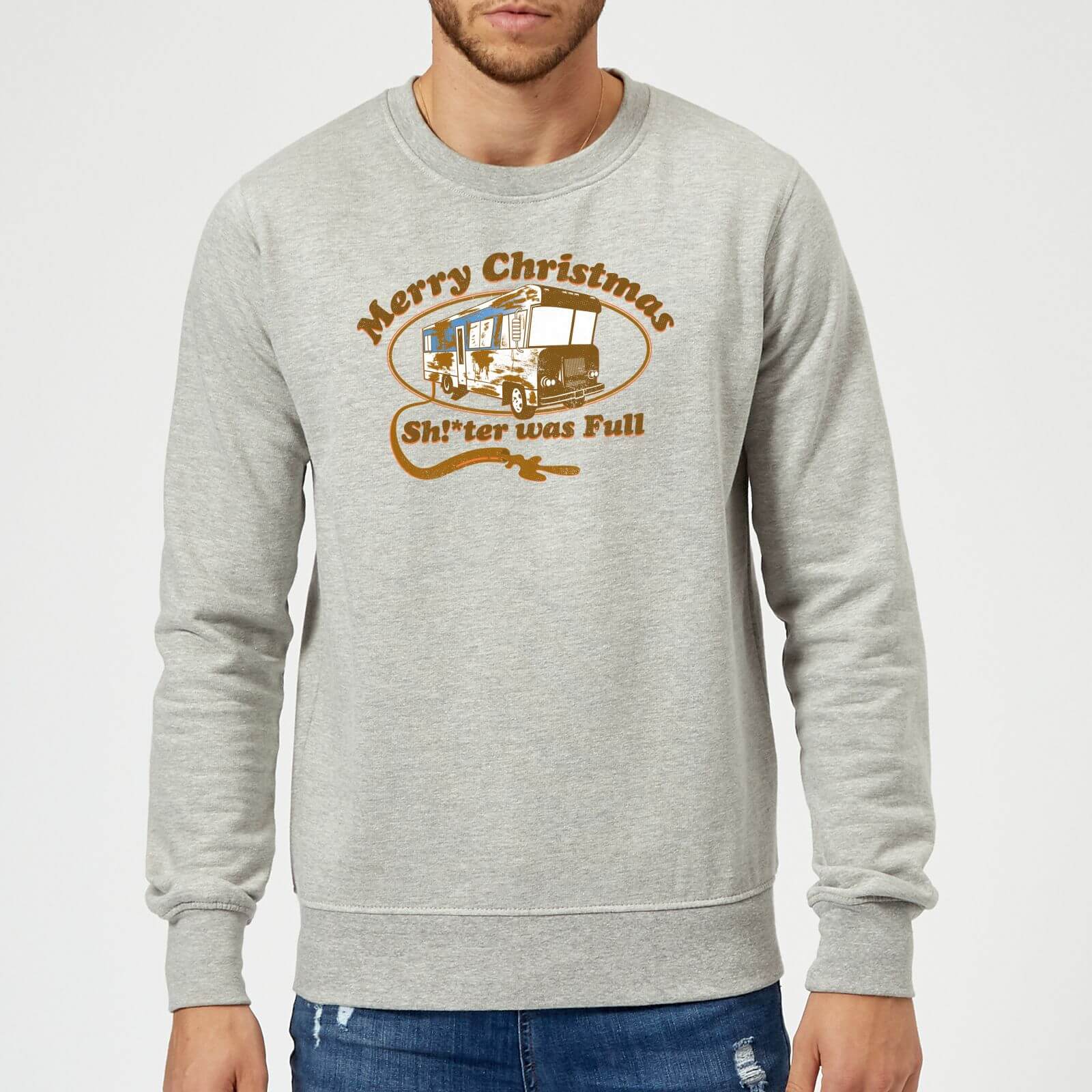 grey christmas sweater