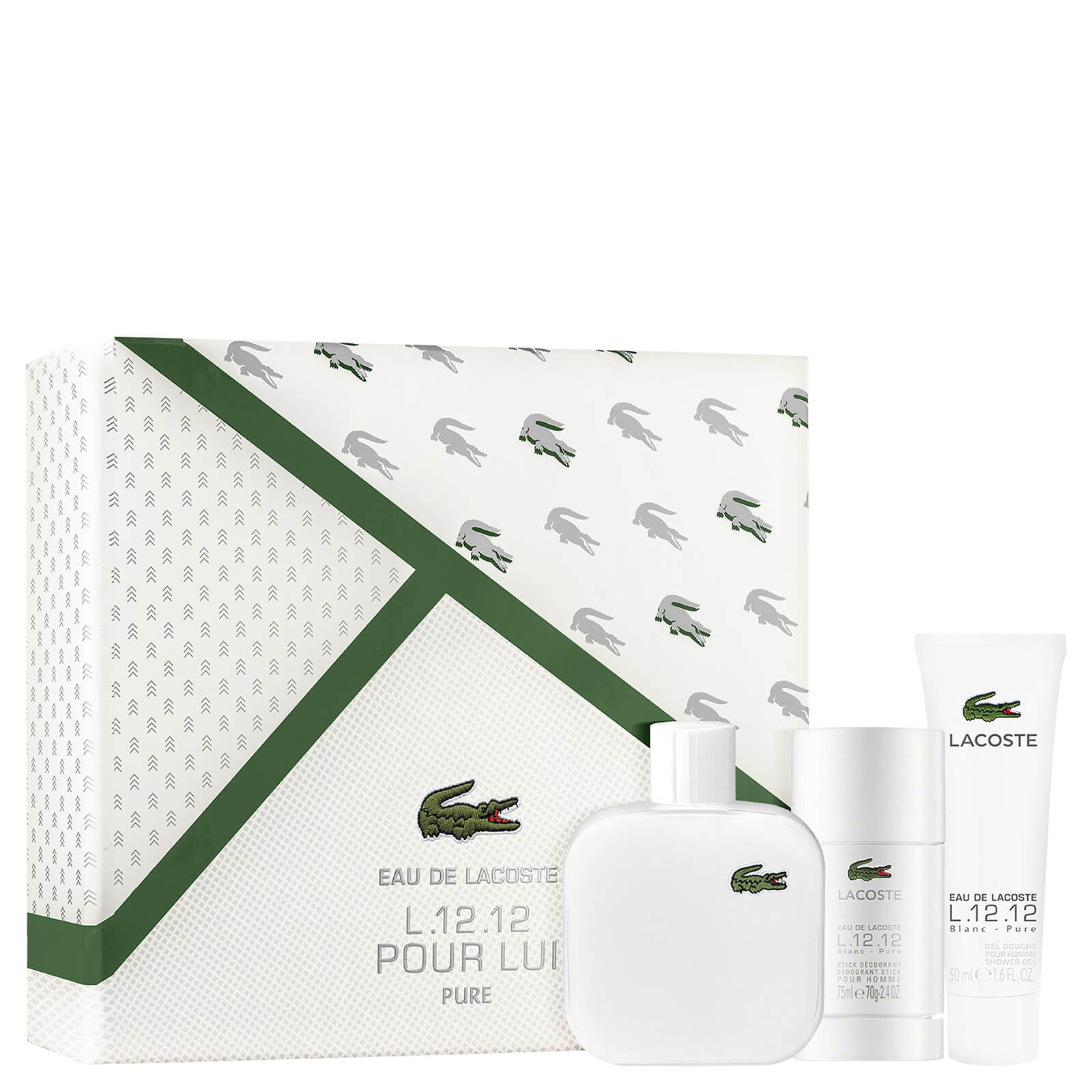 lacoste white aftershave 100ml