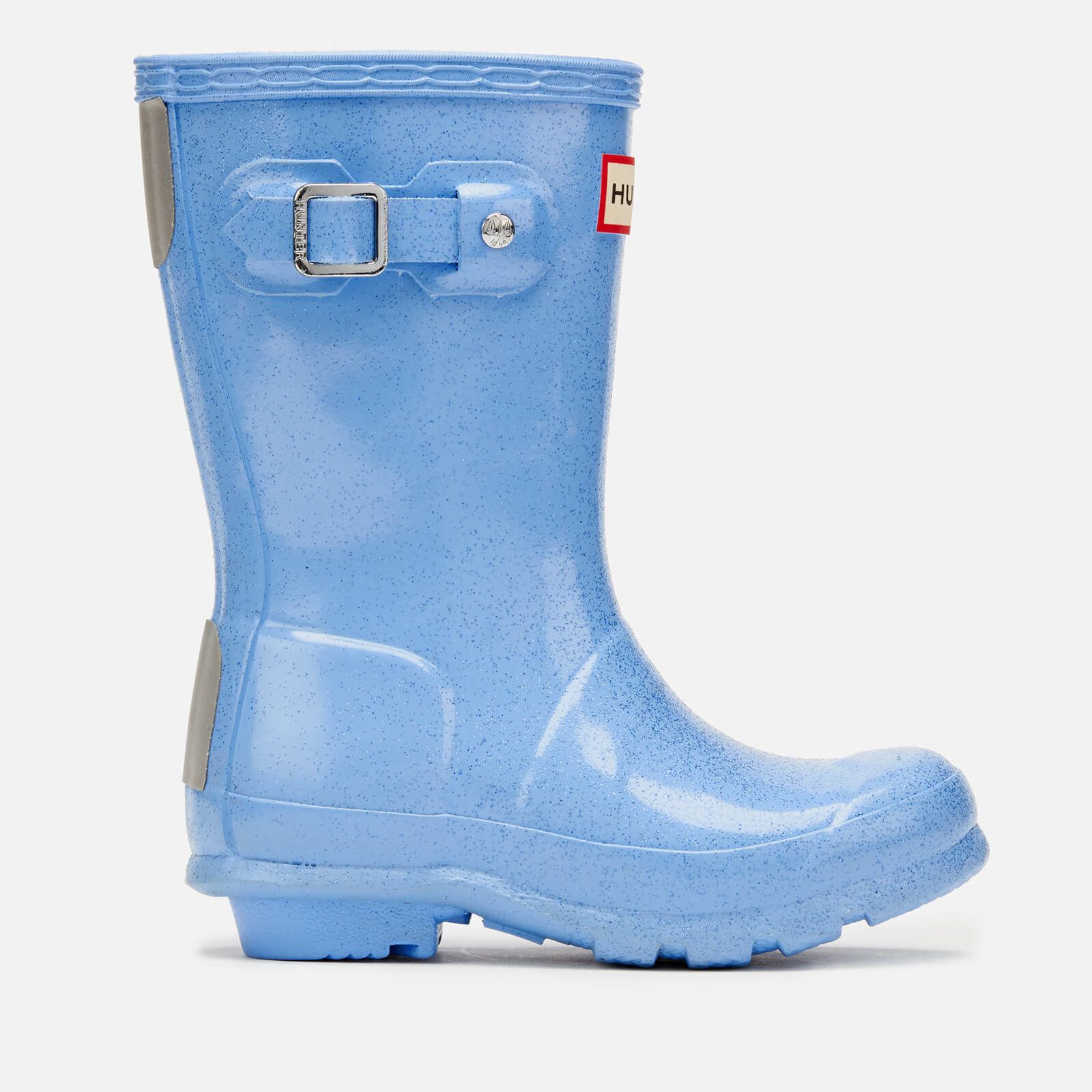 vivid blue hunter boots