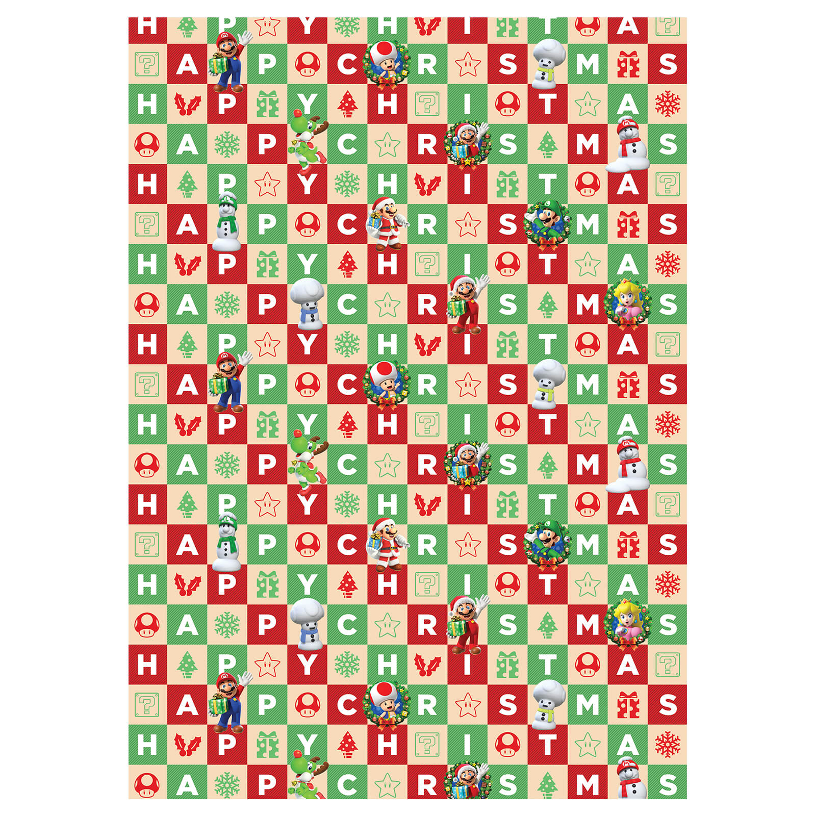 Nintendo Christmas Wrapping Paper Nintendo Official Uk Store