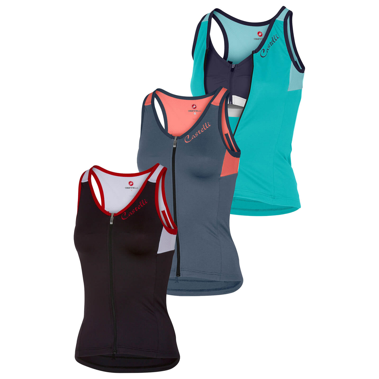 castelli solare women's cycling top