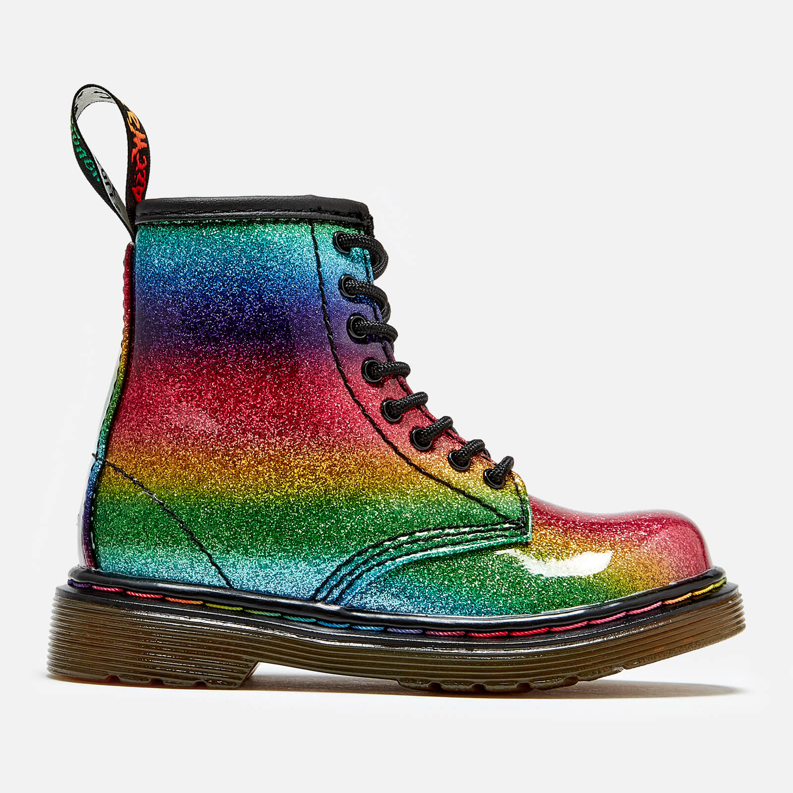 Rainbow Glitter Dr Martens Junior 2024 maddauswatermanagement