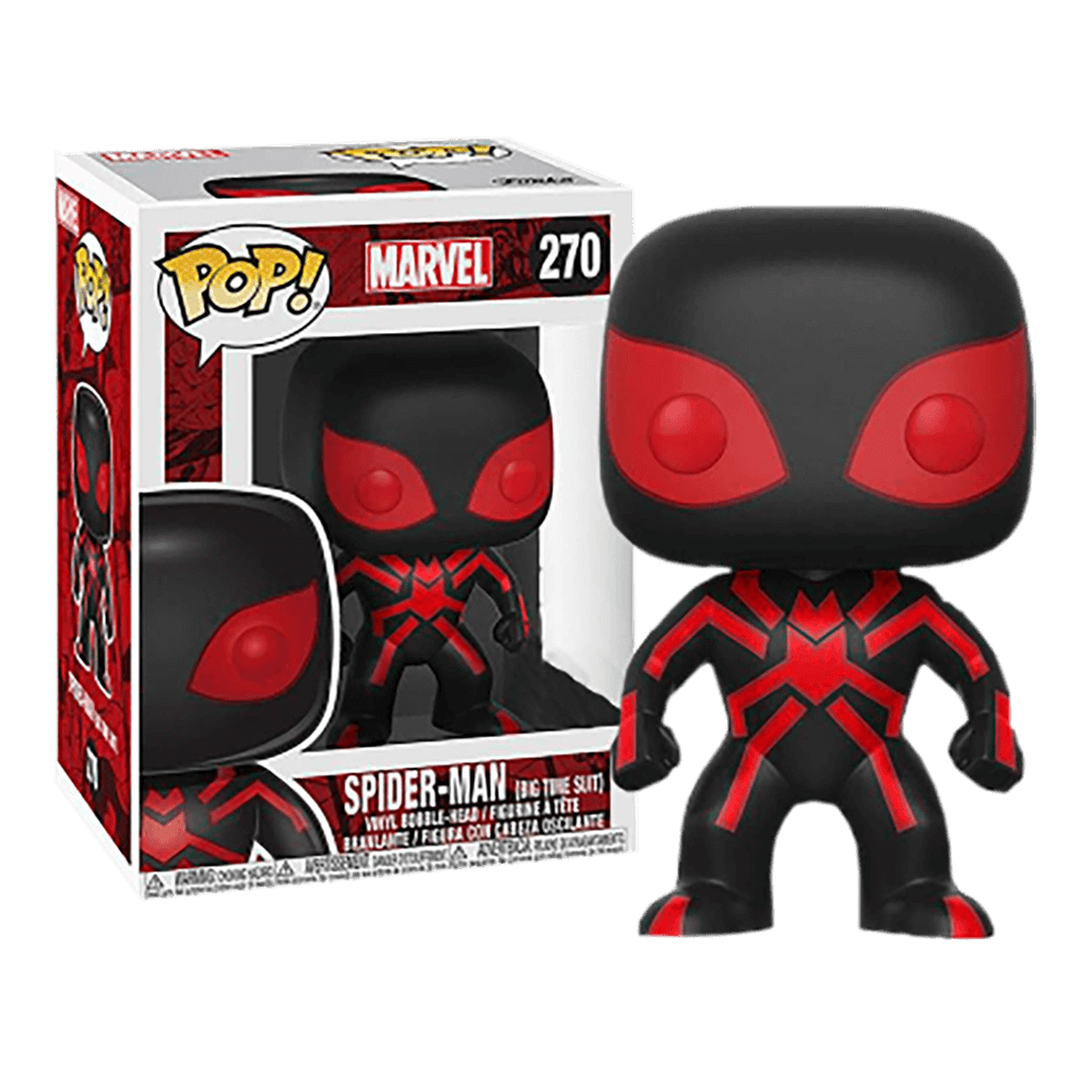 pop in a box spider man