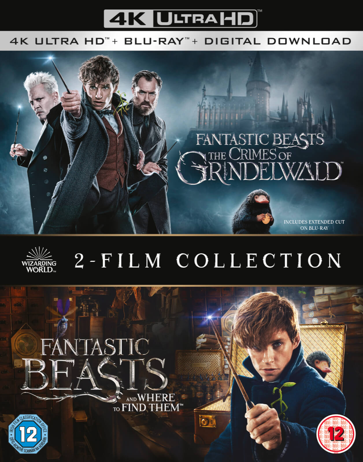 Fantastic Beasts Two Film Collection 4k Ultra Hd Blu Ray Zavvi Us