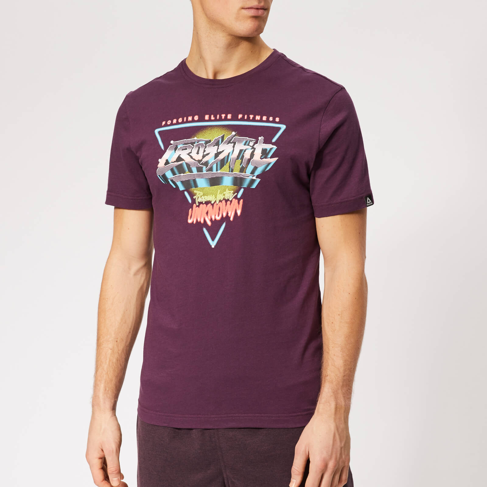 reebok classic t shirts mens purple