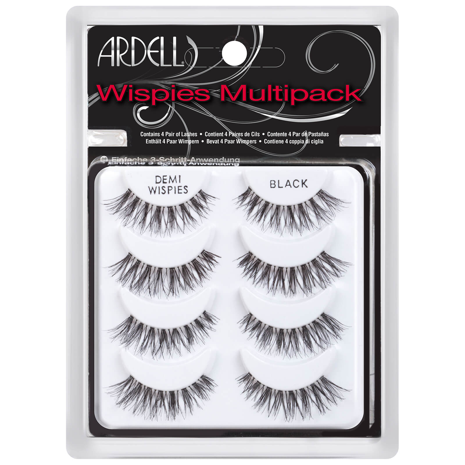 Ardell Demi Wispies False Lashes Multipack 4 Pack Lookfantastic
