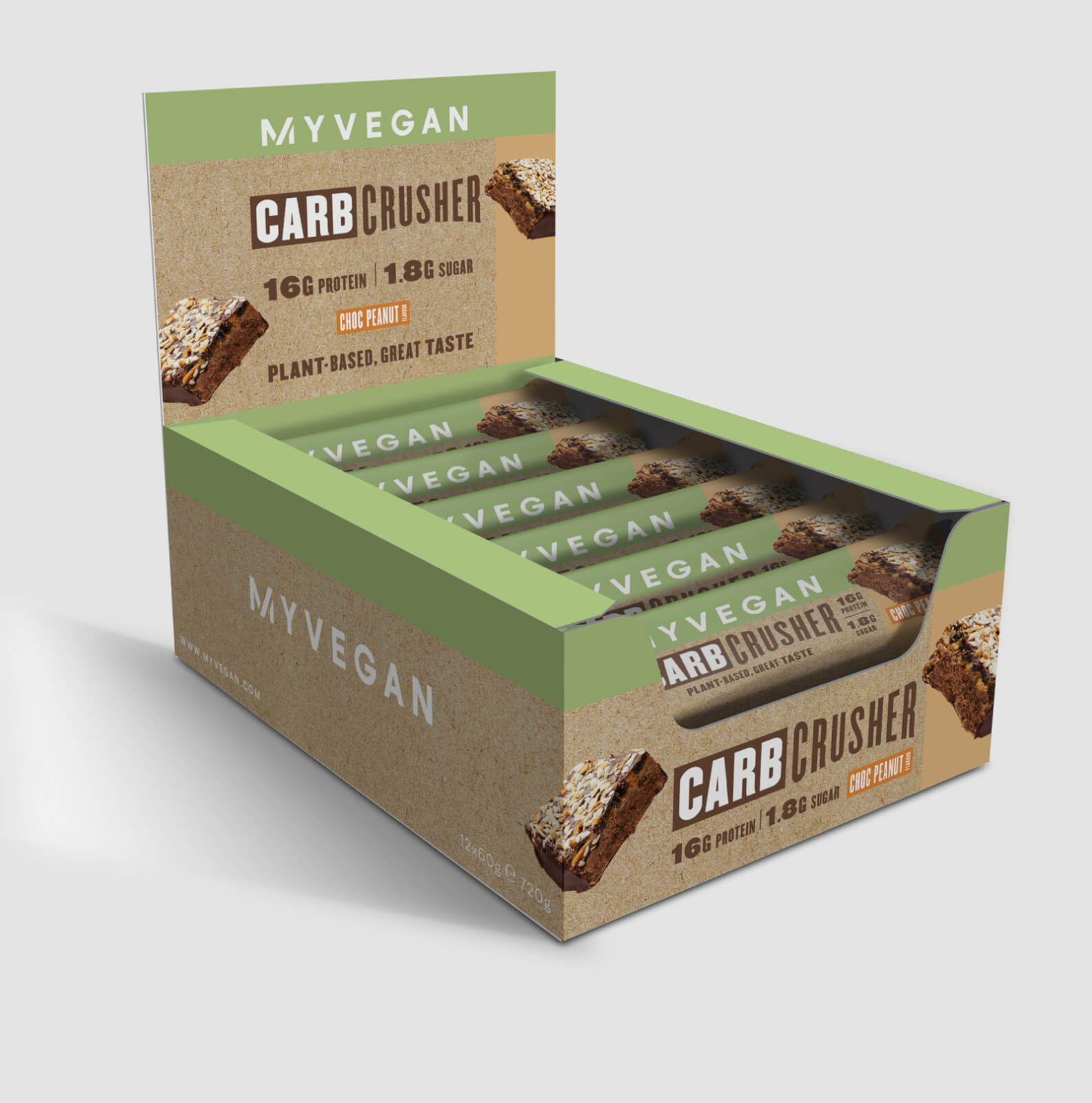 Myprotein Vegan Carb Crusher - Manteiga de Amendoim