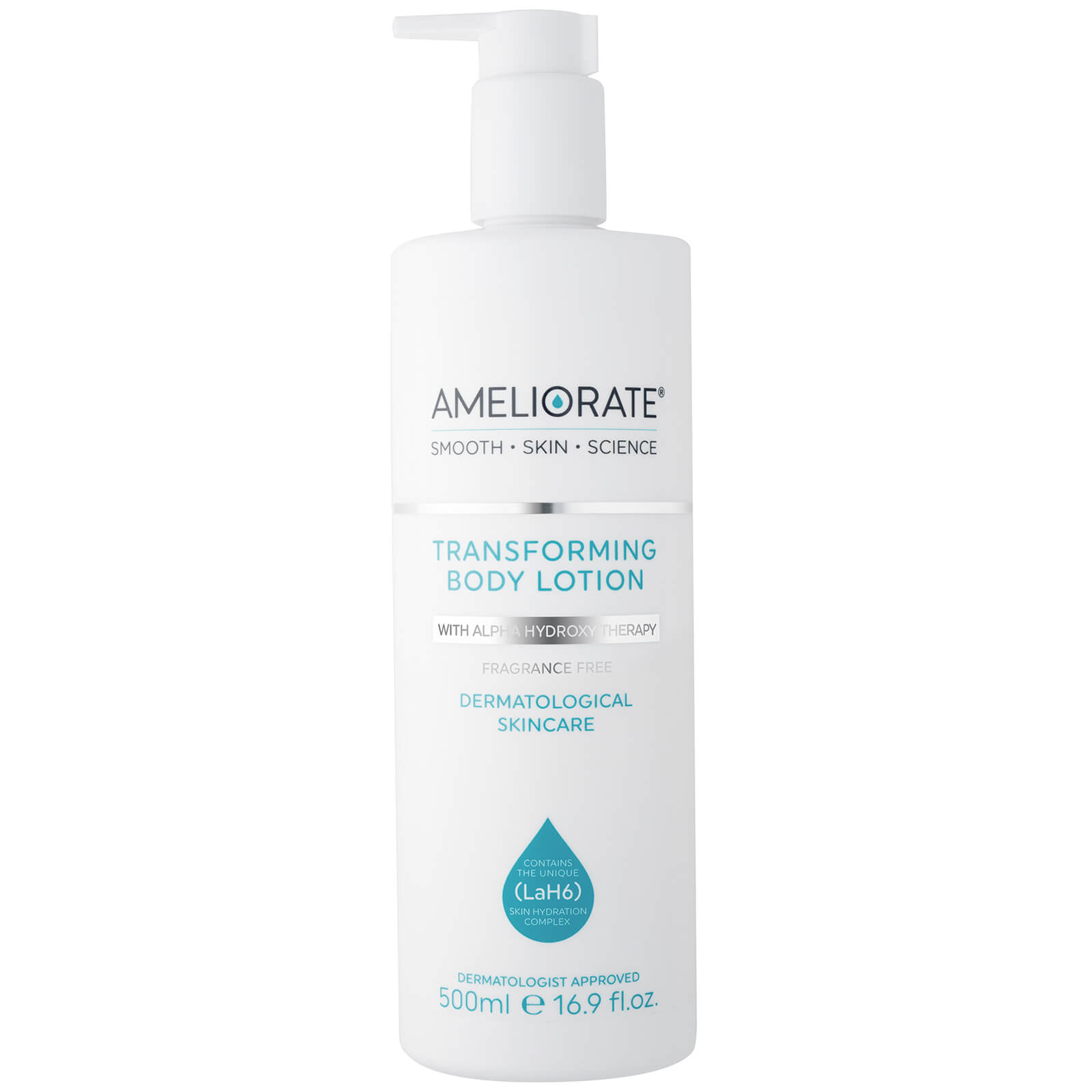 AMELIORATE Fragrance Free Transforming Body Lotion 500ml (Worth £56.00)