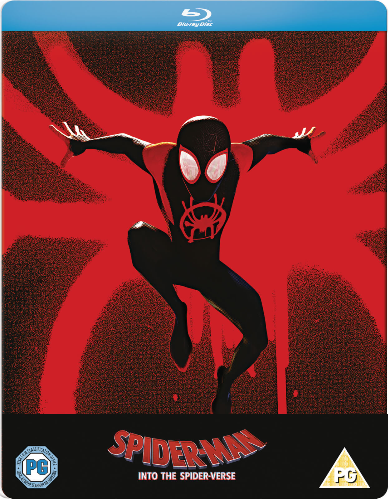 Spider Man Into The Spider Verse Zavvi Exclusive Steelbook Blu