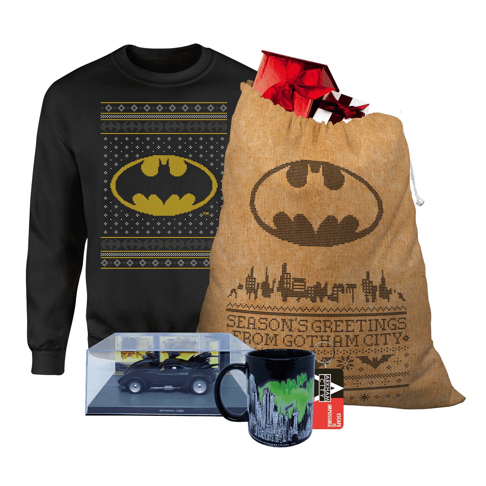 Chollo navideño! Set de Regalo Navidad Batman por 30€ en Zavvi