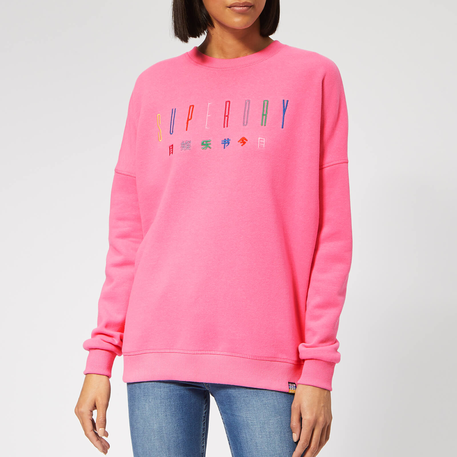 Superdry Damen Ol Elite Crew Sweatshirt