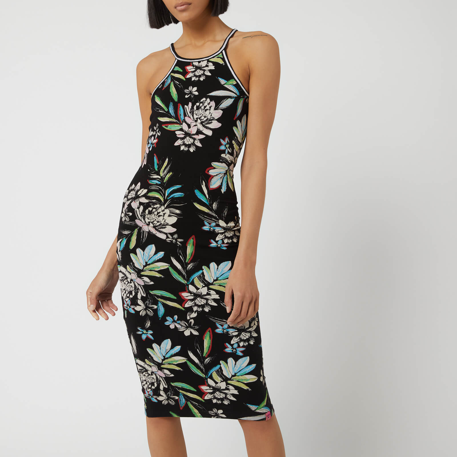 superdry tiana midi dress