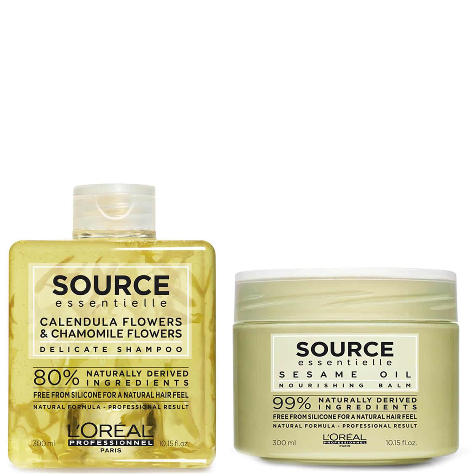 Loréal Professionnel Source Essentielle Sensitive Scalp Shampoo And Dry Hair Balm Duo