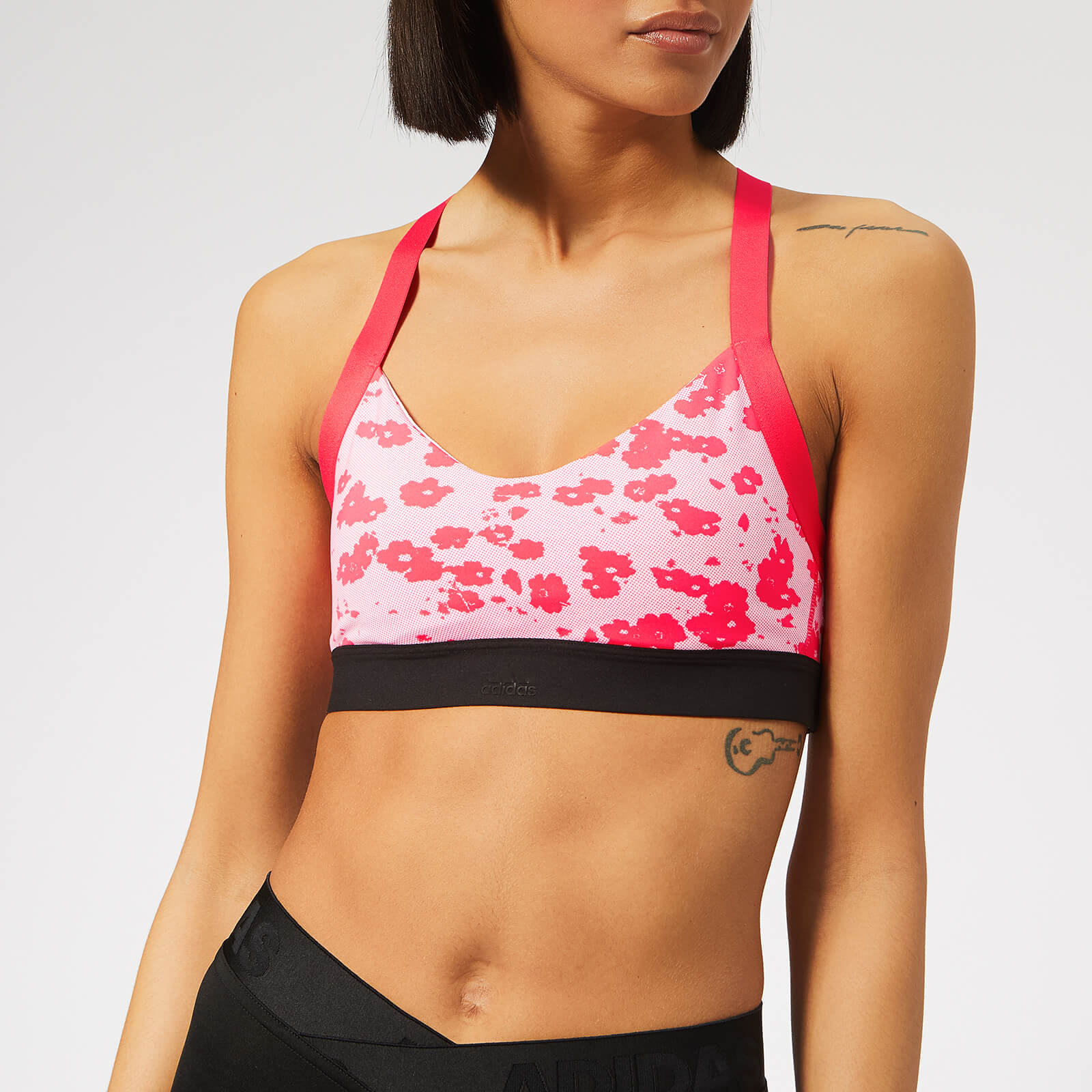 adidas Women's All Me Iteration Sports Bra - Shock Red