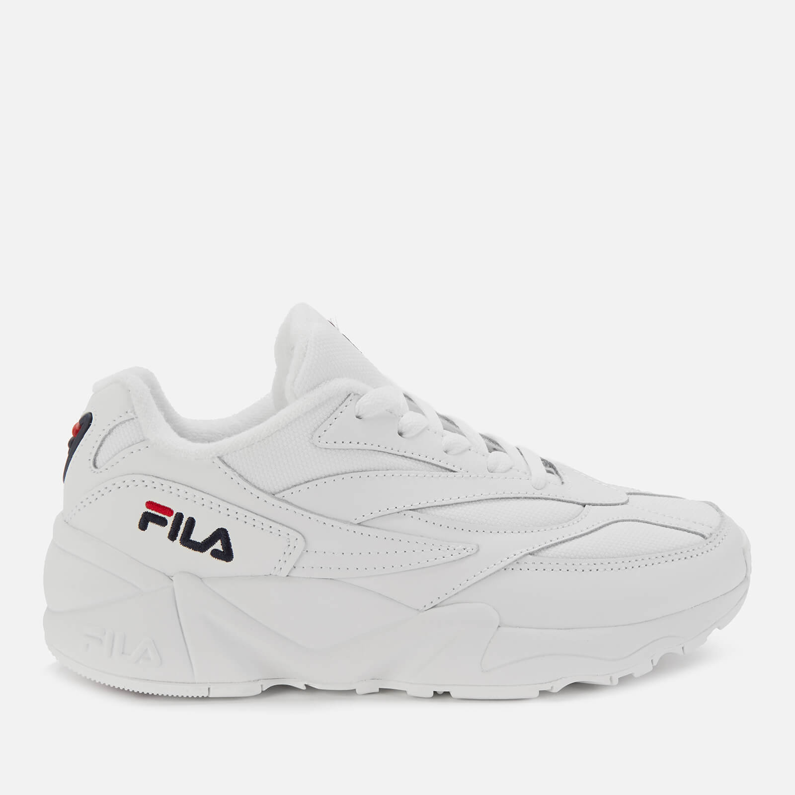 fila venom white trainers