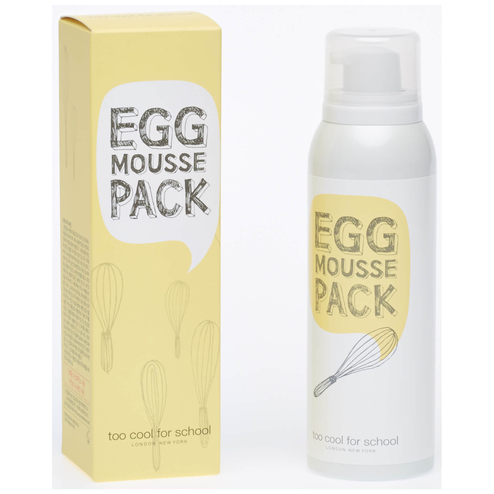 Too Cool For School Egg Mousse Pack 150ml