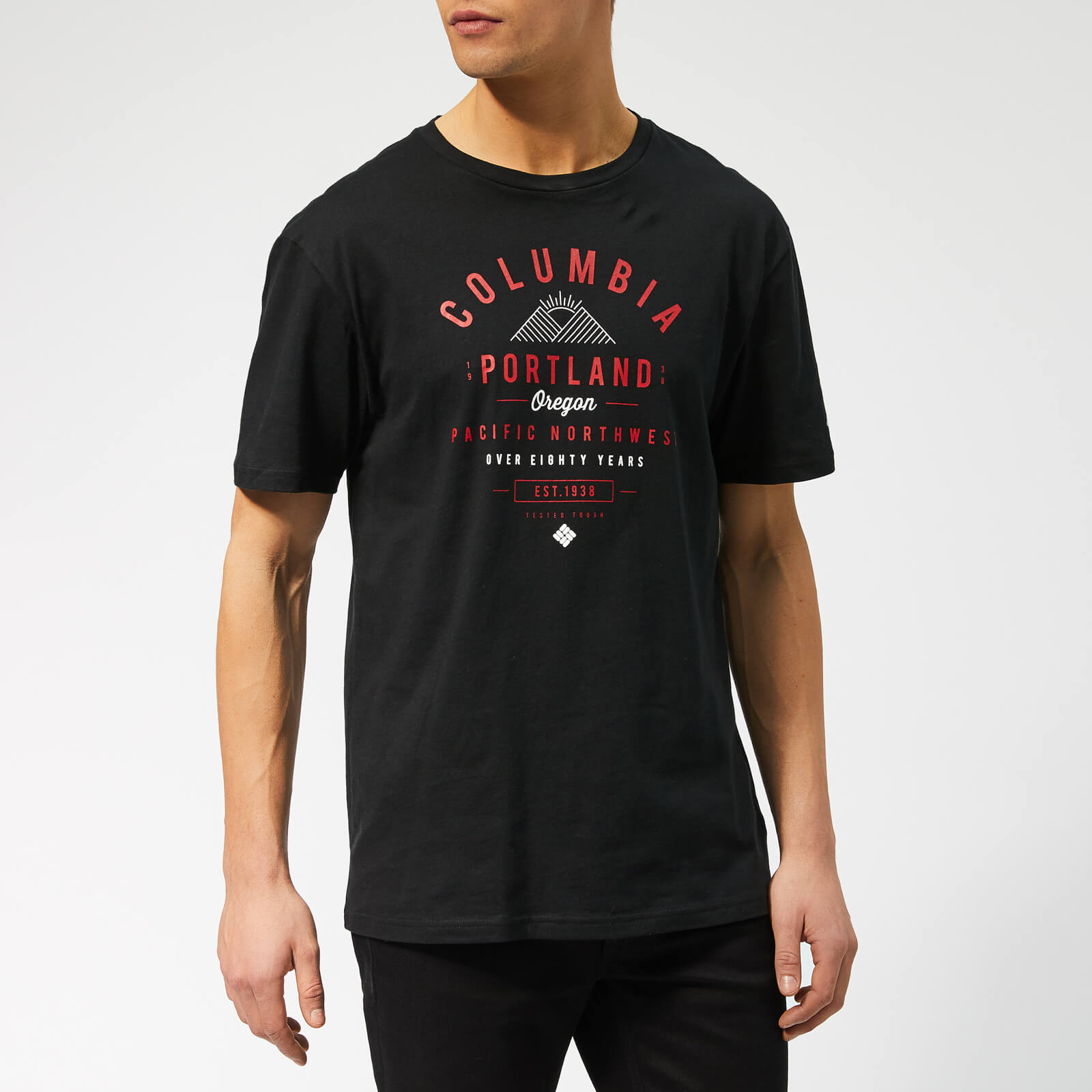 columbia leathan trail tee