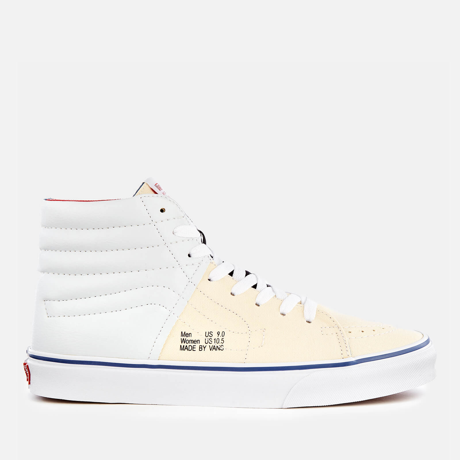 vans outside in sk8 hi