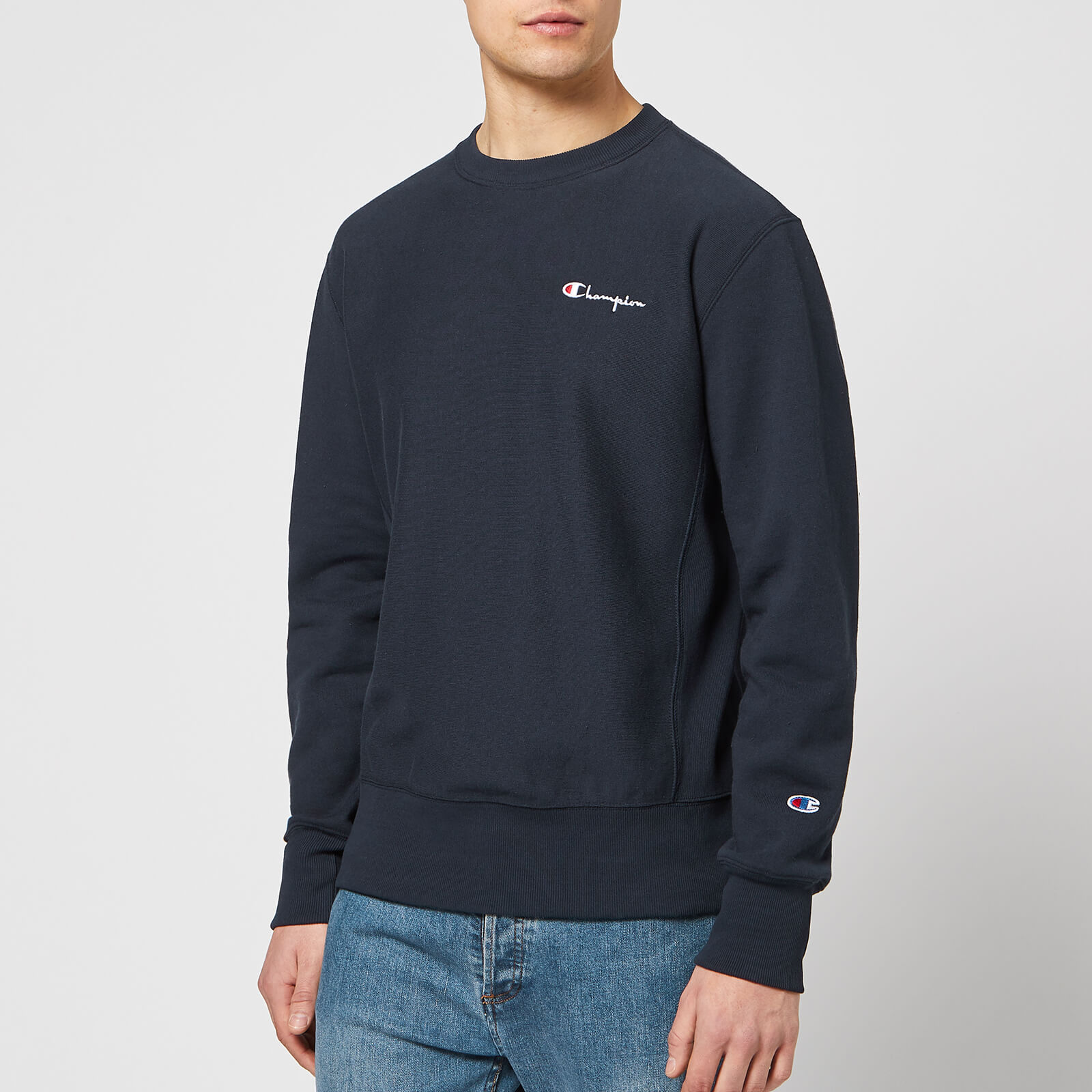 champion hoodie mens navy