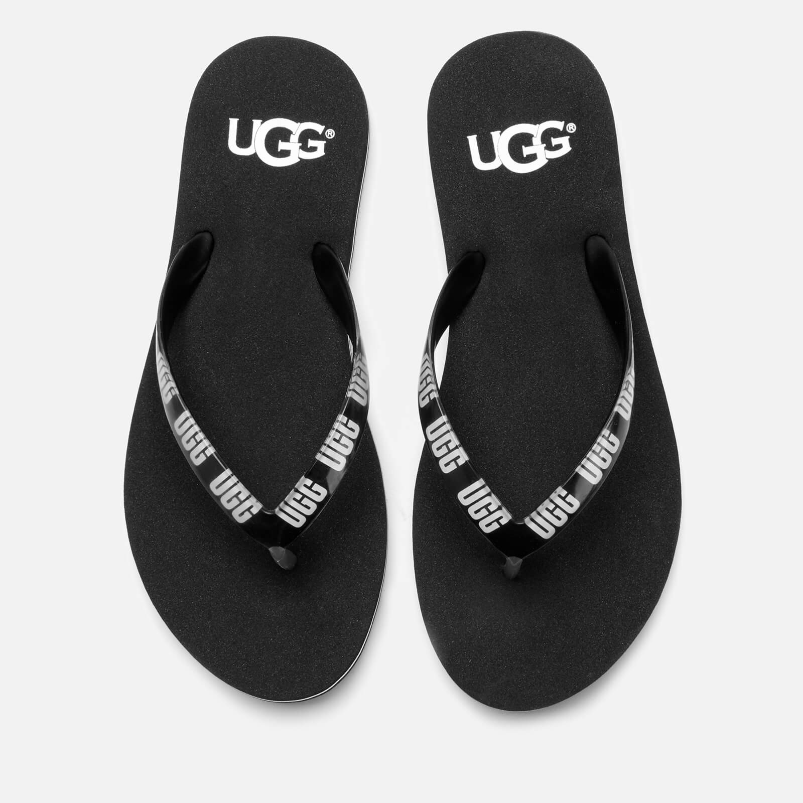 ugg simi graphic flip flop