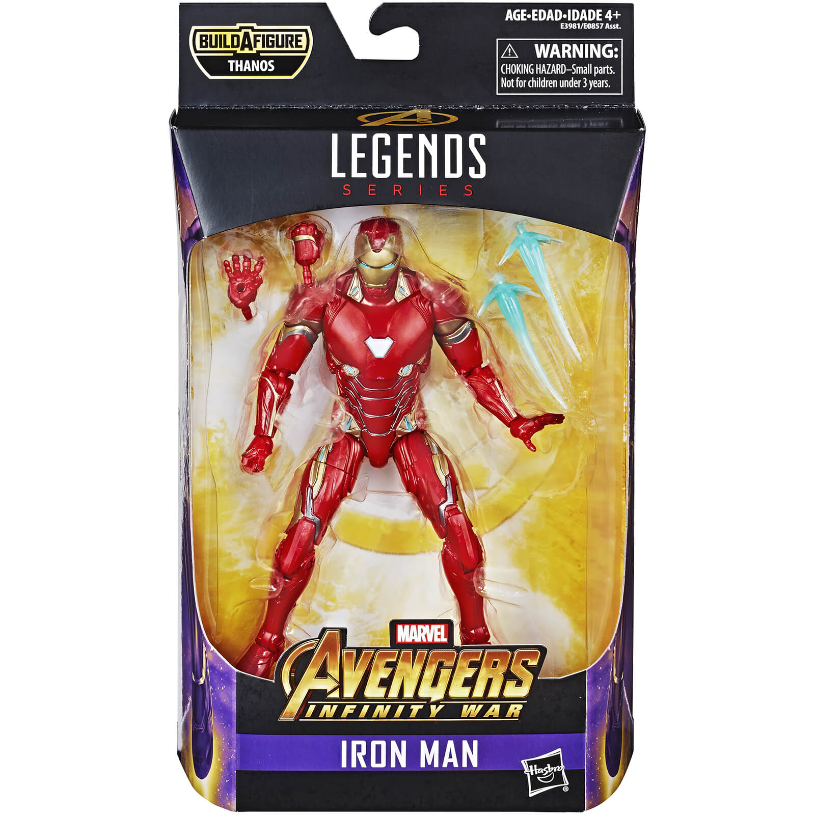 Hasbro Marvel Legends Series Avengers Infinity War 6 Inch Iron Man Figure Merchandise Zavvi Us