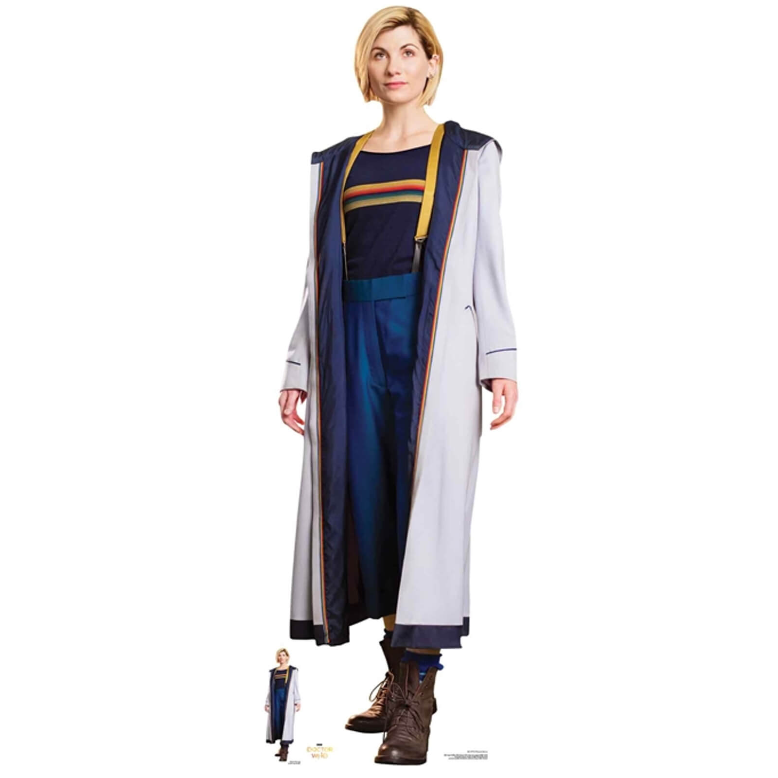 Doctor Who 13th Doctor Jodie Whittaker Lifesize Cardboard Cut Out Merchandise Zavvi Us