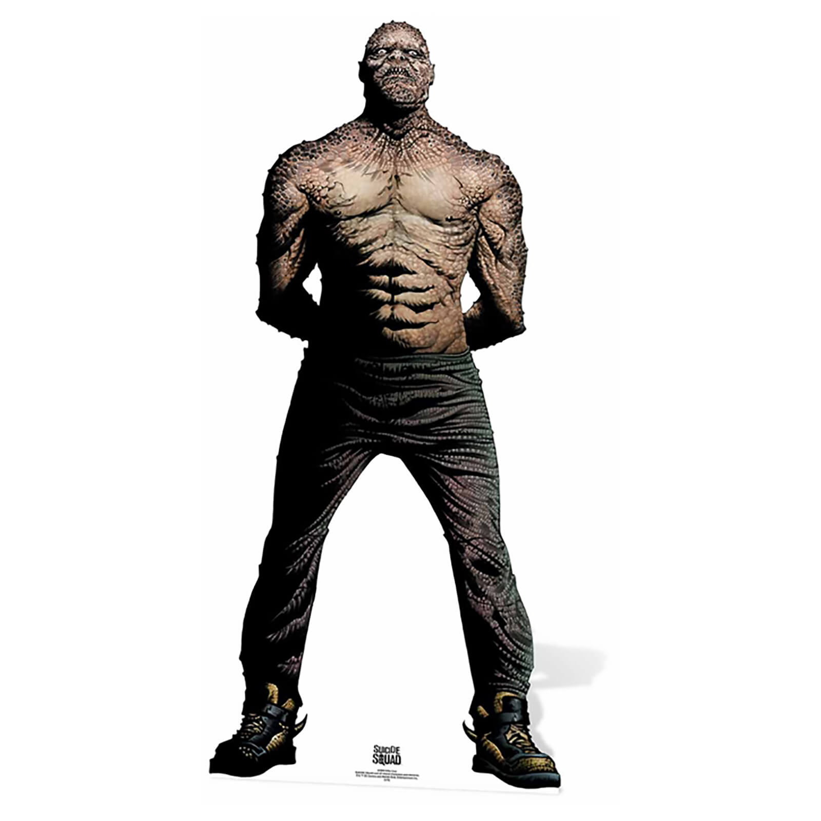 Suicide Squad Killer Croc Lifesize Cardboard Cut Out Merchandise Zavvi Uk