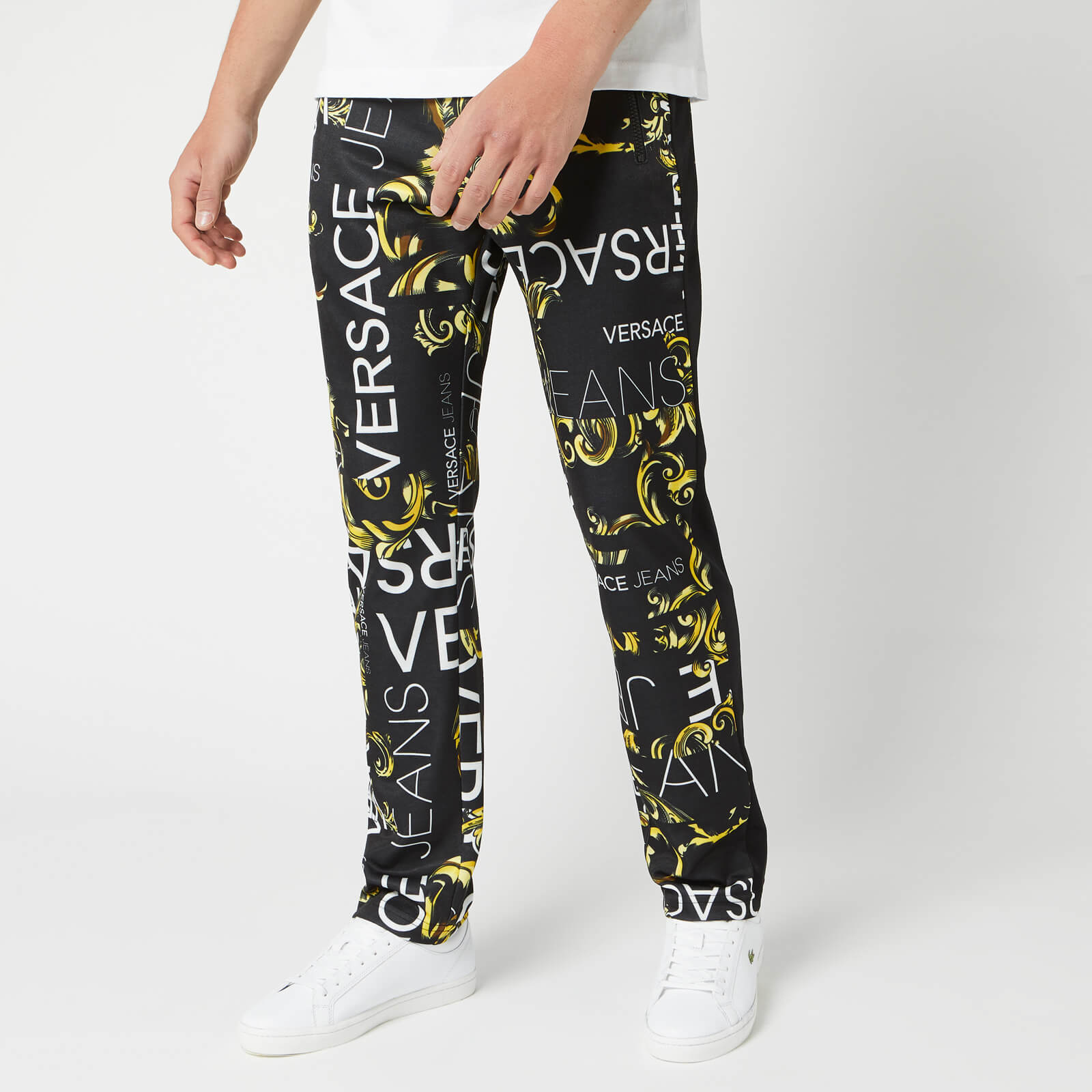 versace jeans tracksuit bottoms