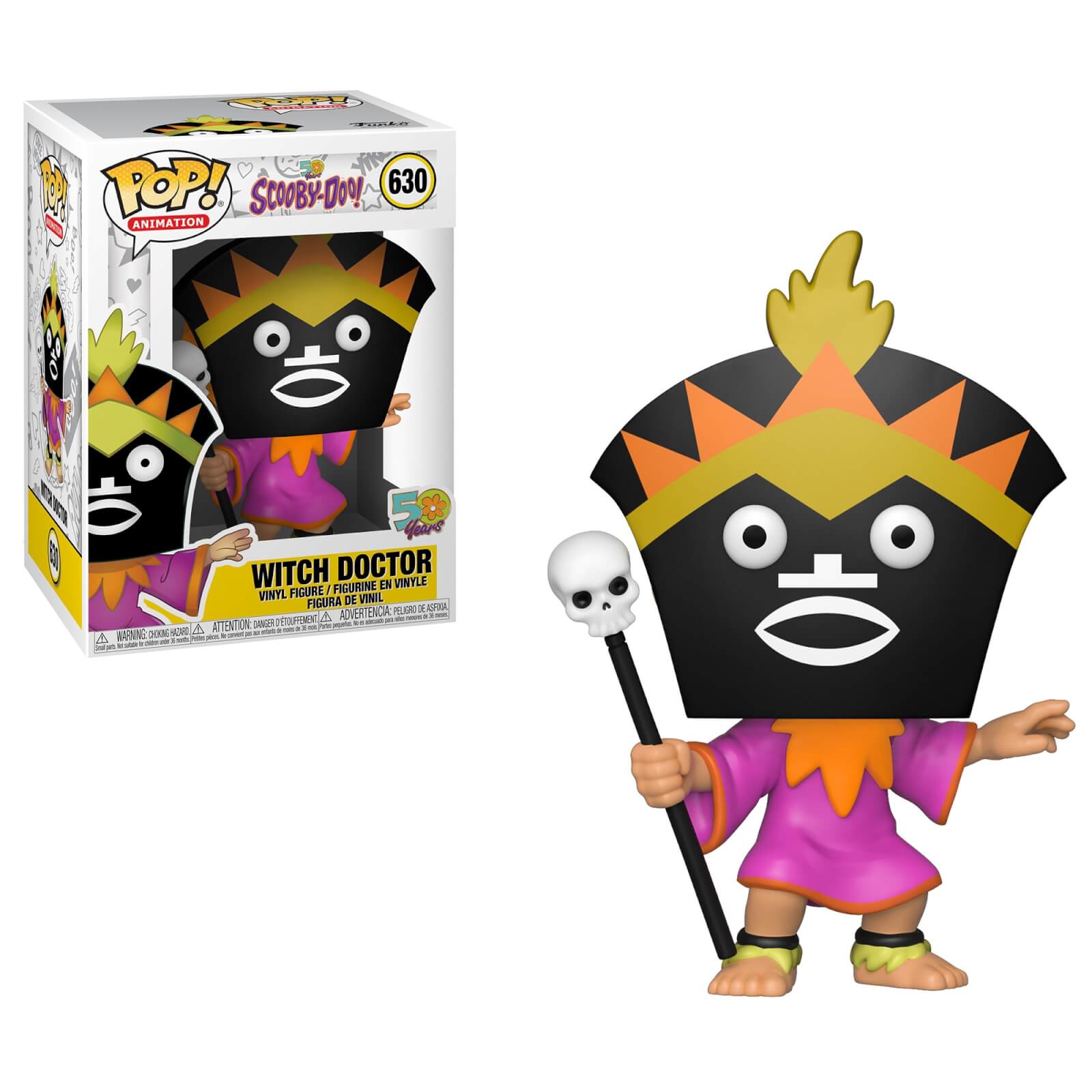 Scooby Doo Witch Doctor Animation Funko Pop Vinyl Pop In A Box Us