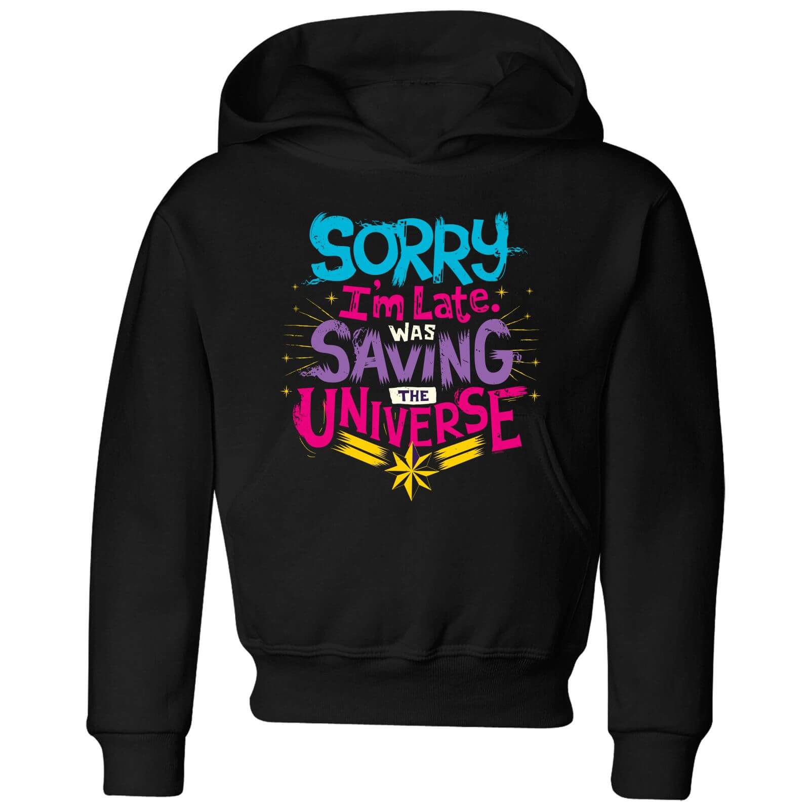 Captain marvel kids hoodie clearance